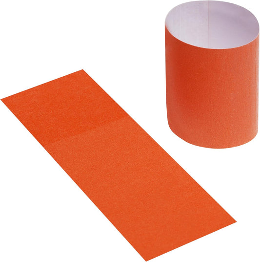 Germiwipe Paper Napkin Band Box of 500,Napkin Rings Self Adhesive,Silverware Wraps Bands (Orange - 500pcs)