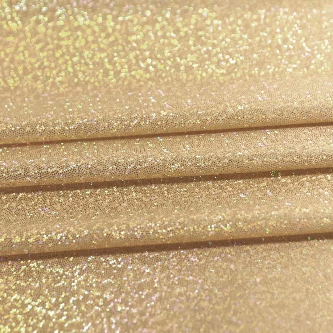 Fitable Sequin Tablecloth for Parties 90x132 Inch - Sparkle Glitter Table Cloth Laser Rectangle Overlay for Wedding Baby Shower Ceremony Birthday Holiday Banquet Decor, Khaki