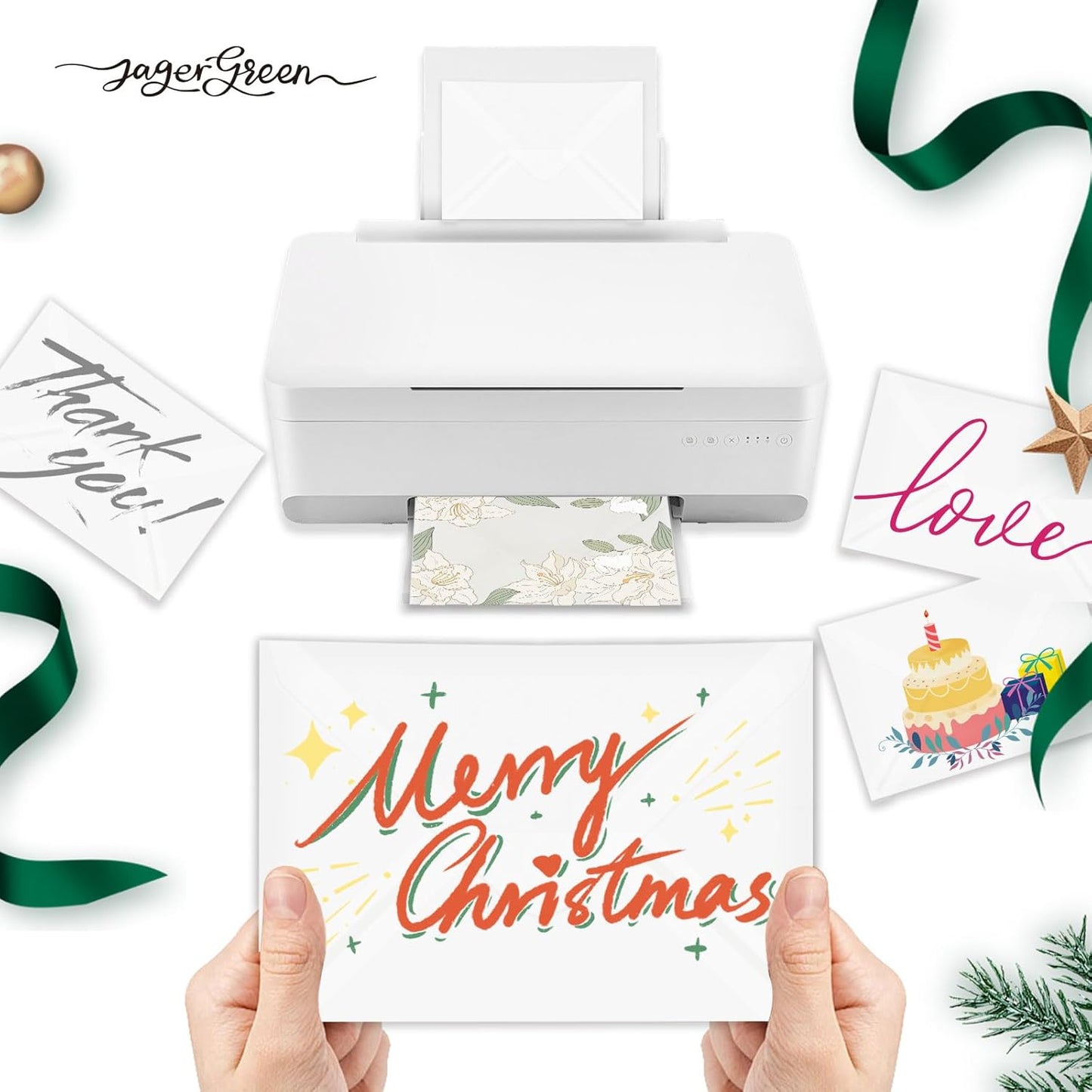 50 Pack 5x7 Vellum Envelopes Letter Size, A7 Translucent Glassine Envelopes for Wedding Invitation, Envelope 5.4x7.6 for Thank You Cards, Birthday Greeting, Lottery Ticket, Stamp Collecting