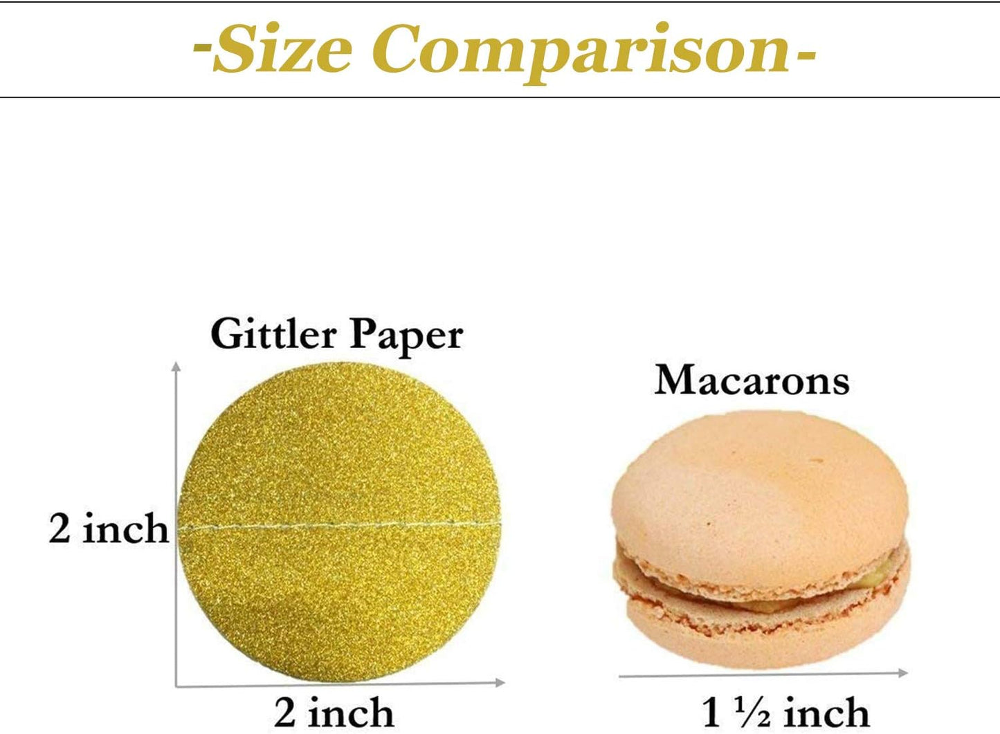 MerryNine Paper Garland 5 Pack, 65 Ft Glitter Paper Garland Circle Dots Hanging Decor, Banner for Baby Shower, Birthday, Nursery Party Decor (Pink White Gold)