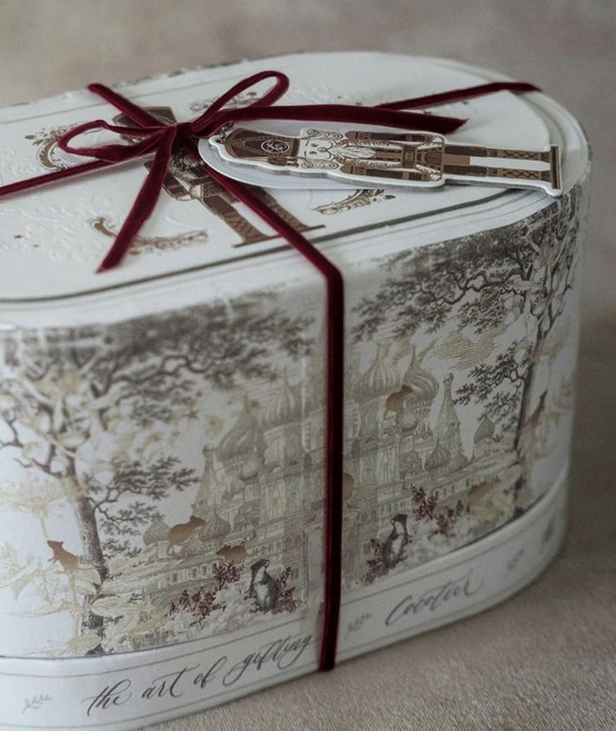 Burgundy Velvet Ribbon 3/8'' 25 Yards for Christmas Tree, Gift Wrapping, Flower Bouquet, Wreath Decorations, Bow Making