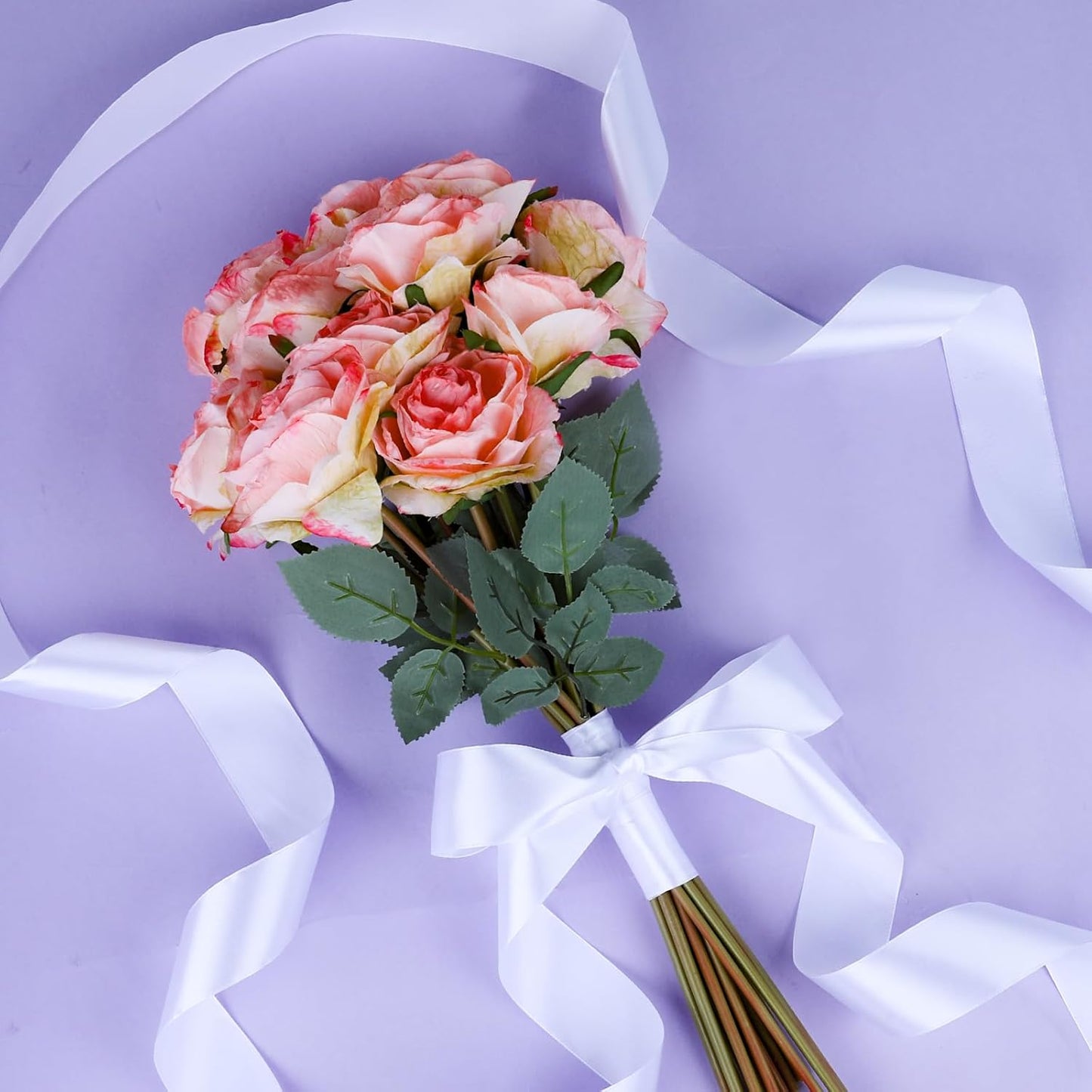 NESCCI 100 Yards Ribbon,1-1/2 Inch White Satin Ribbon,Single Face Satin Ribbons,Perfect for Gift Wrapping,Wedding Decoration,Handmade Bows, Wrapping Bouquet,Halloween,Christmas