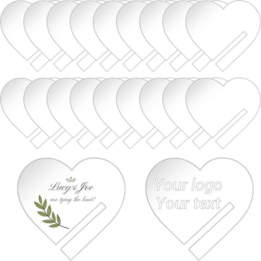 100 Pcs Wine Glass Name Tags, Personalized Wedding Drink Tags Reusable Circle Acrylic Labels Rim of Glass, Drink Markers to Write for Wedding Engagement Birthday Party Decorations