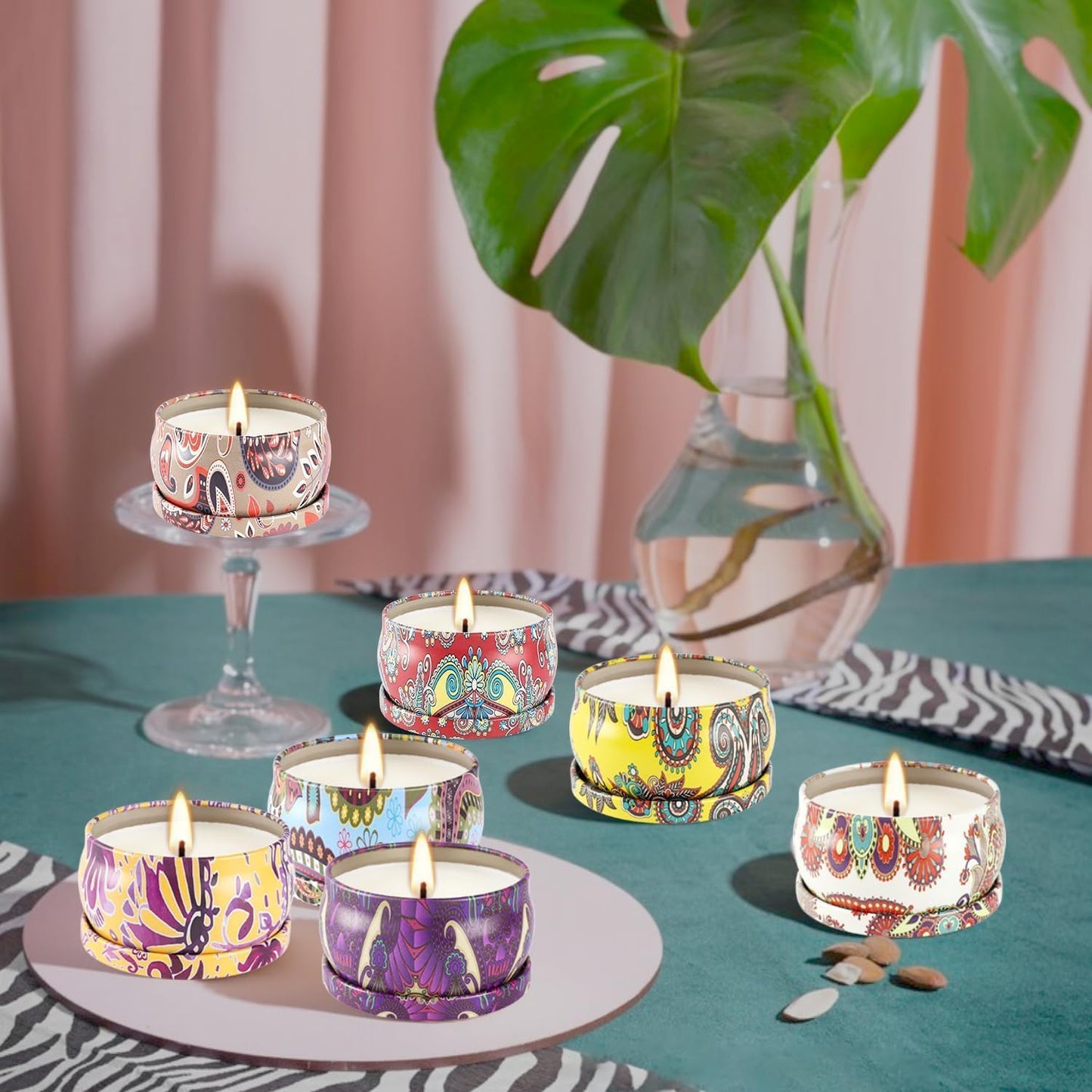 Scented Candles Gifts Set of 36 – 2.5oz Aromatherapy Travel Tin Candles, Relaxing Fragrances for Home, Spa, Gifts for Family, Friends, Teachers, Thank You Presents (Assorted Scents).