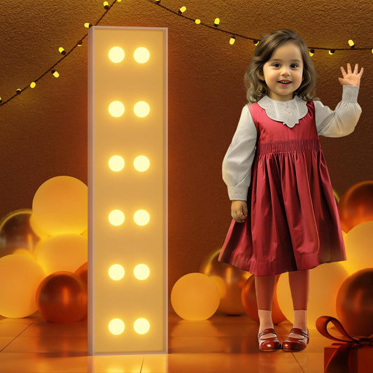 Marquee Letters 4 Feet Tall Large Light Up Letters I Happy Birthday Shower Decorations Marry Me Engagement Party Decor Yellow Light Birthday Decorations Balloon Arch Kit Foam Sign I