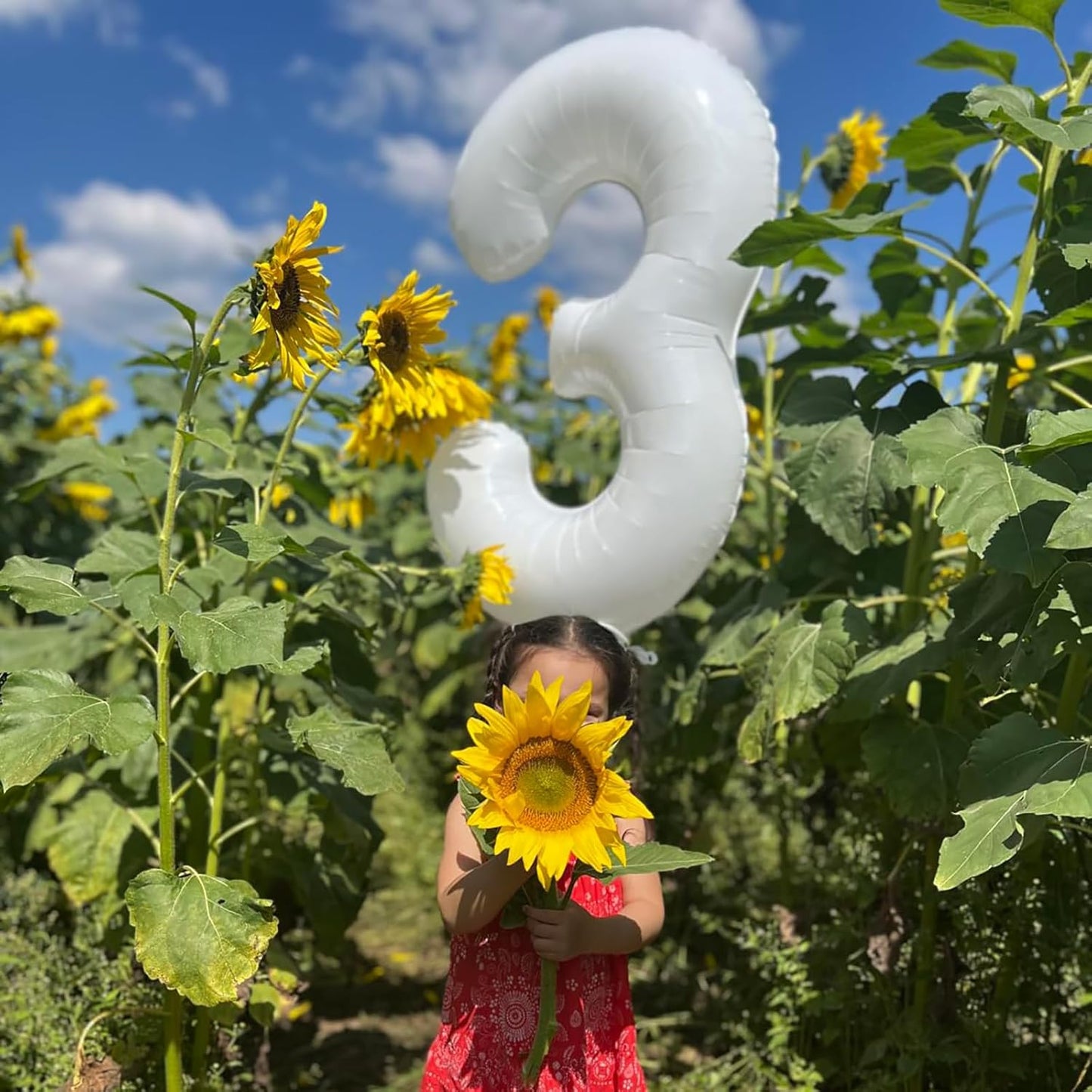 White 30 Number Balloons, 40 Inch Helium Foil Number 3 & 0 Balloons for 30 Year Old Birthday Decorations, Large Self Inflating Mylar Balloon for Men 30th Birthday Party Anniversary Decor Supplies