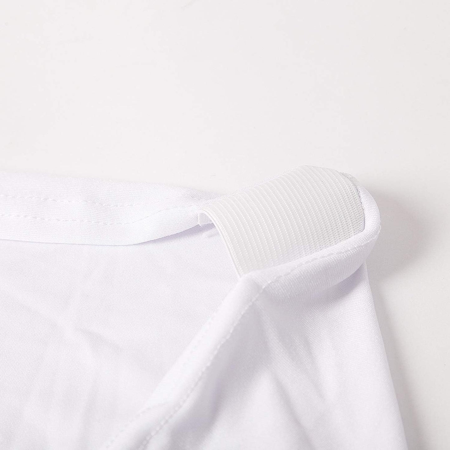 Peomeise 50pcs Stretch Spandex Chair Cover for Wedding Party Dining Banquet Event (White, 50)