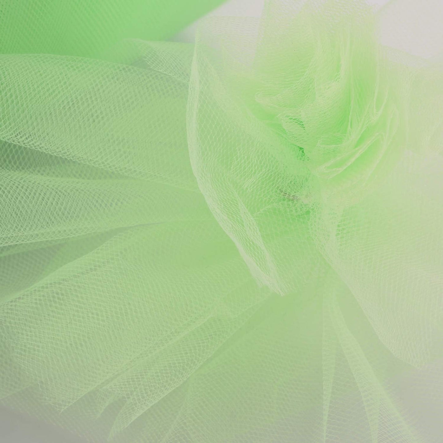 Tulle Fabric Roll, 6” by 200 Yards (600FT) Tulle Organza Fabric Spool for DIY Tutu Skirt Baby Shower Decor Wedding Backdrop Crafts Birthday Party Supplies (Mint)