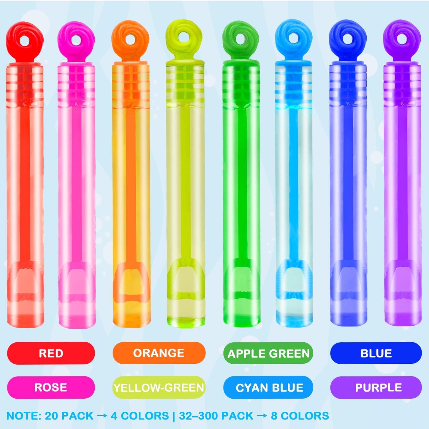 Bulk Neon Mini Bubbles Party Favors for Kids 100 Pack, Small Halloween Trick or Treat Goodie Bag Stuffers Fillers Toys Gifts Bulk for Toddlers, Classroom Carnival Prizes Games for Birthday Parade