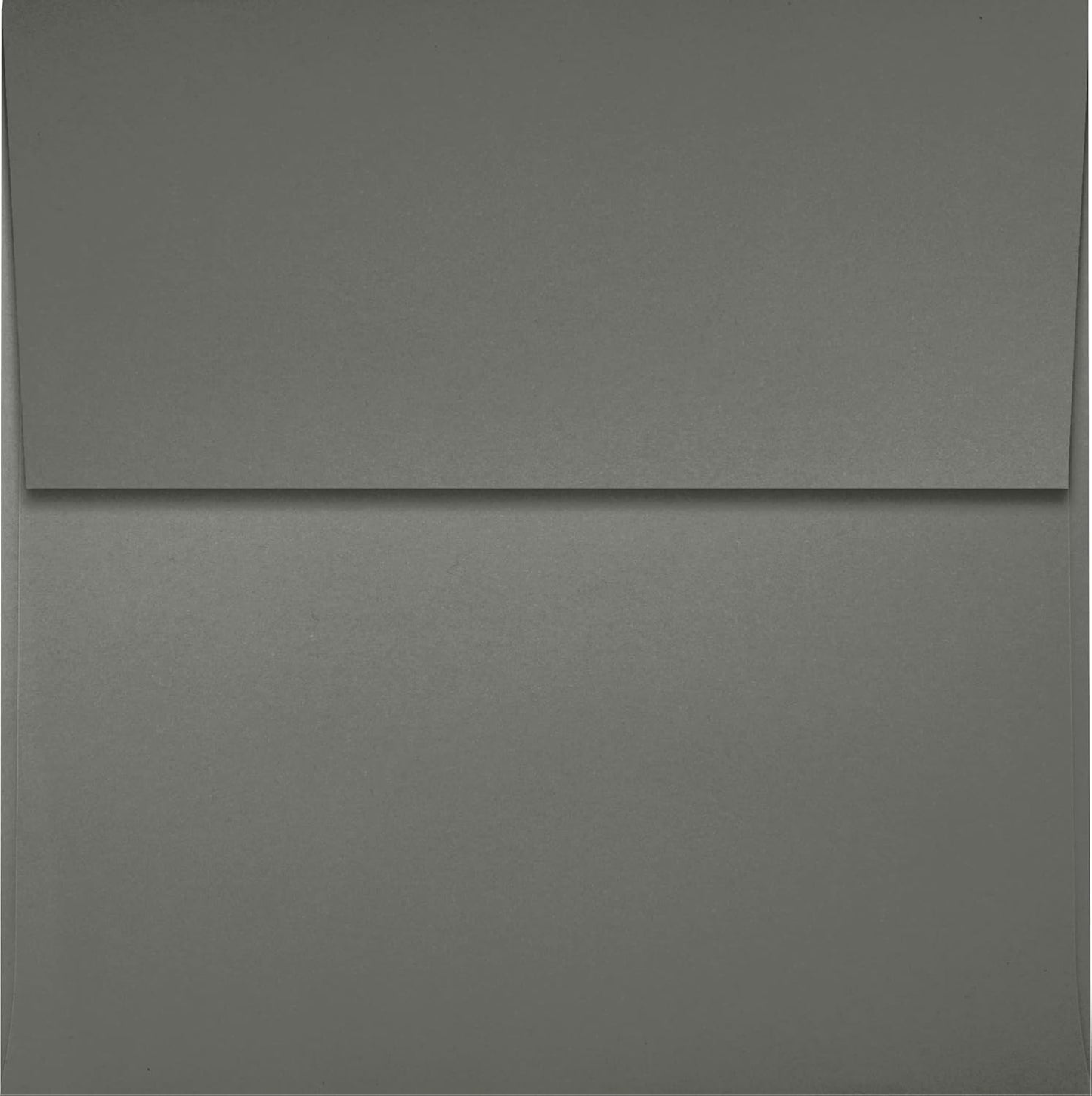 LUXPaper Square Invitation Envelopes | Peel & Press | 4" x 4" | Smoke Gray | 80lb. Text | 50 Qty