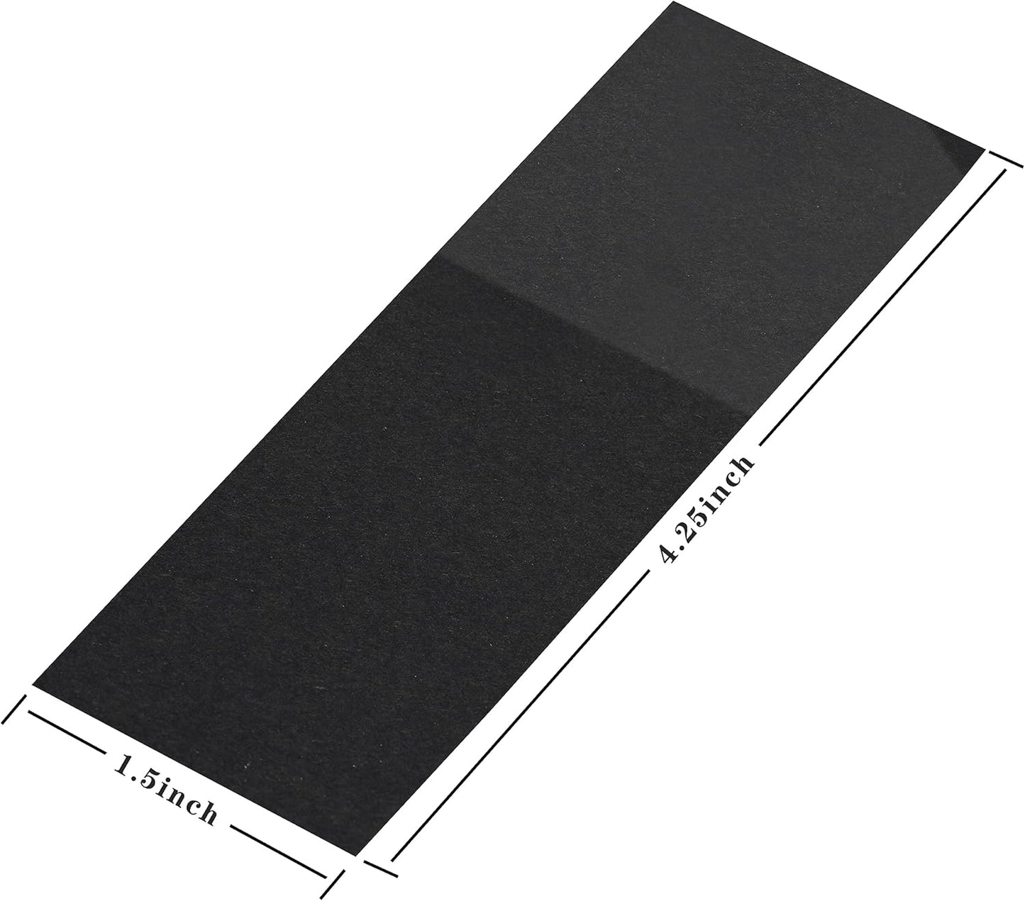 Germiwipe Napkin Bands,Paper Napkin Rings Self Adhesive,Silverware Wraps Bands (Black - 500pcs)