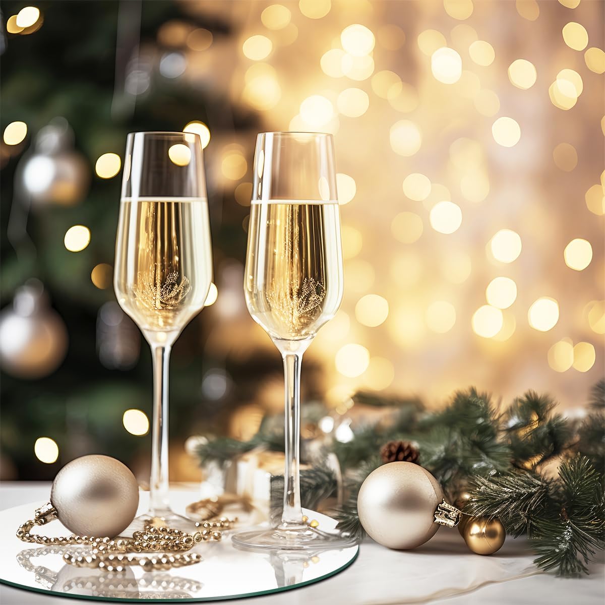 12" 12PCS Round Mirrors for Centerpieces, Circle Mirror Centerpieces for Tables, Acrylic Mirror Tiles for Wall Table Wedding Centerpieces Mirror Plates for Candle Birthday Decorations DIY Craft