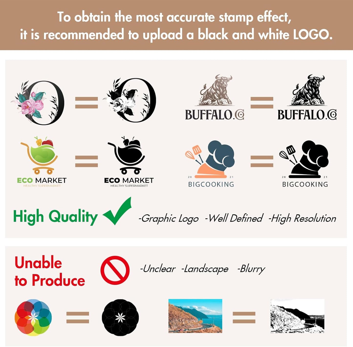 Custom Logo Stamps Self Inking, Customized Address Name Stamp, Personalized Stamp Image or Text,4 Different Sizes,5 Ink Color Options (Round)