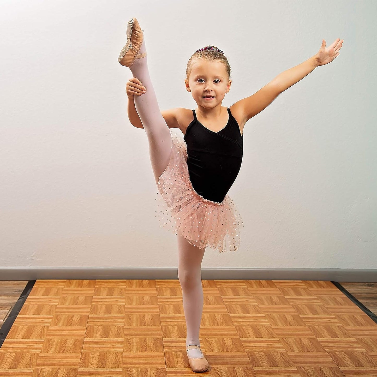 IncStores White 12" x 12" Practice Dance Tiles (32-12"x12" Tiles)