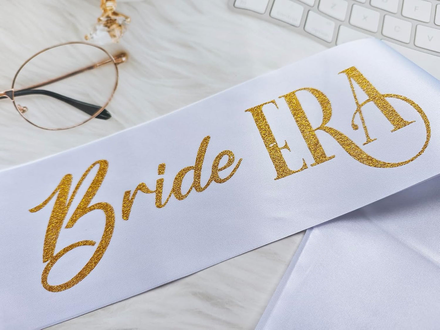 Bride Sash, in My Bride Era Bachelorette Party Sash for Future Mrs, Bridal Shower Sash for Bride-to-Be, Wedding Party Decorations