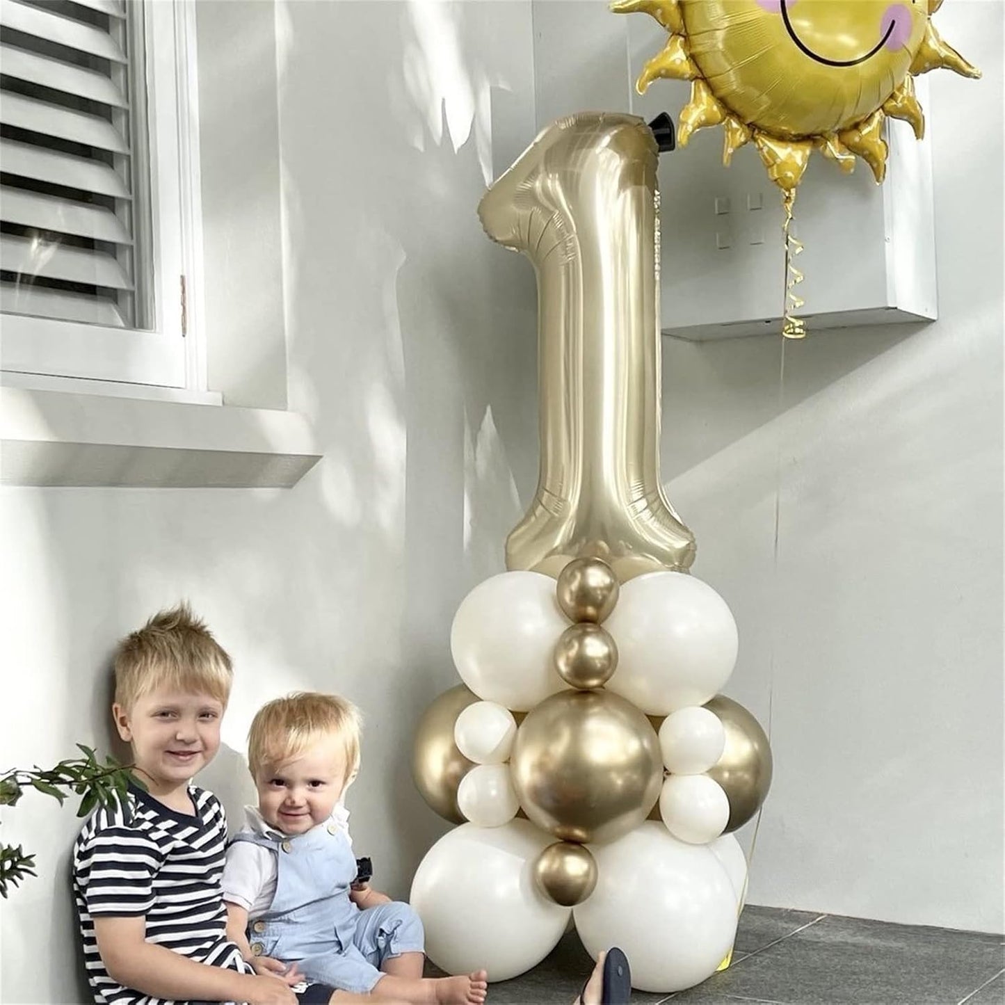 40" Balloon Number 0 Champagne Gold, Large Foil Number Balloons Set 0-9 for Girls Women, Light Gold 0 Helium Balloons for Boys Men Birthday Anniversary Graduation New Year Party Decoration Supplies