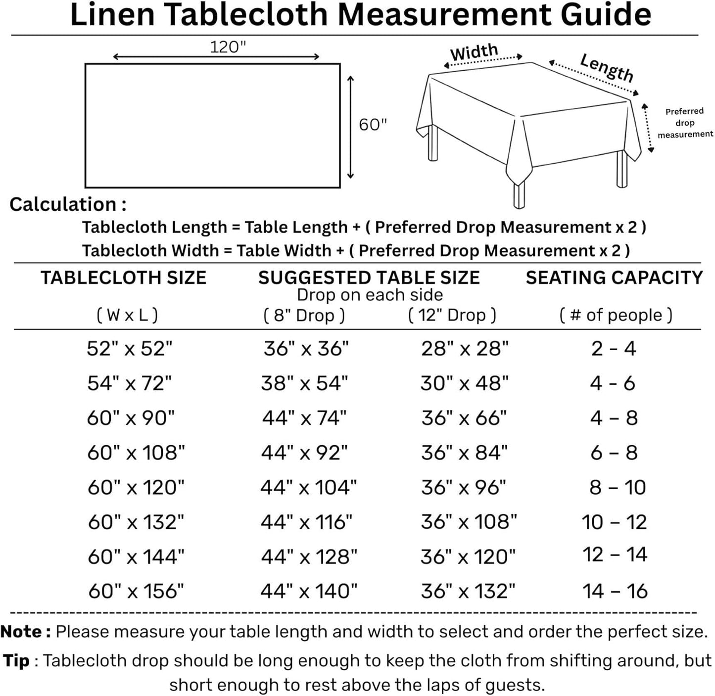 Solino Home Linen Tablecloth for Rectangle Tables 60 x 120 Inch - 100% Pure Linen Sunshine Yellow Table Cloth - Fete, Machine Washable Cloth Tablecloth