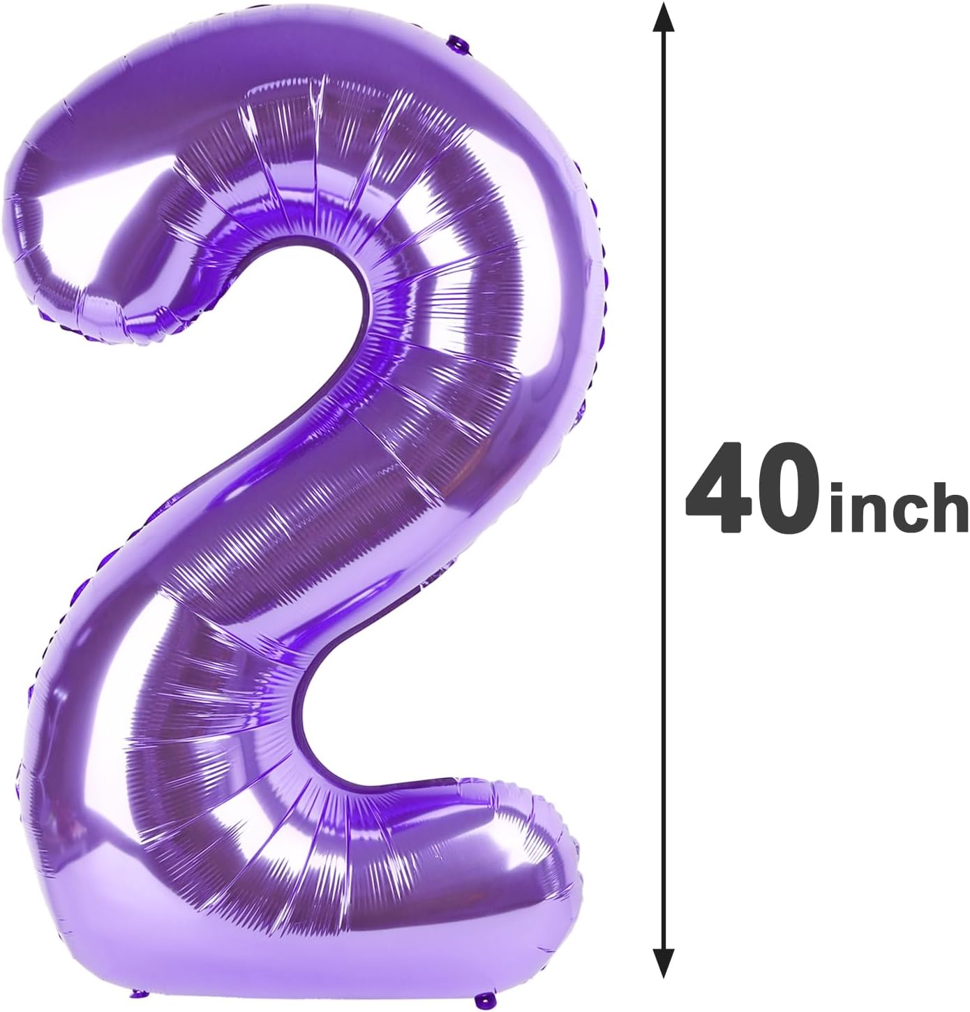 Purple Number 21 Balloon 40 Inch Birthday Decorations, Number 21 Balloon Birthday Party Decorations, Anniversary Decorations Graduations Party Supplies