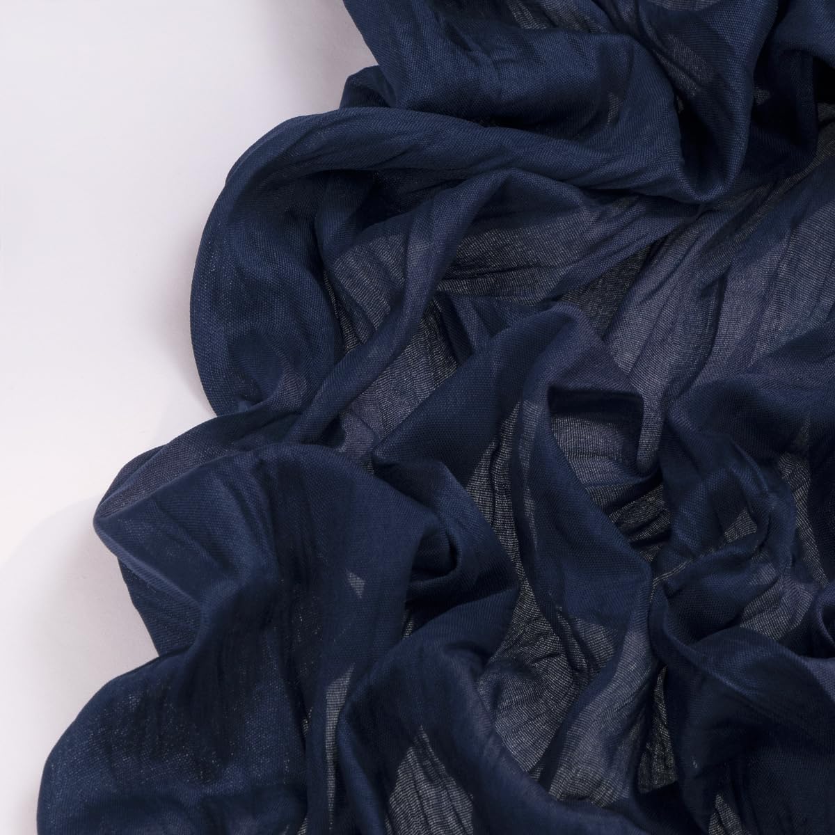 Navy Blue Cheesecloth Table Runner Fall Table Runner Boho Gauze 120 Inches Navy Cheese Cloth Fall Table Decorations for Thanksgiving Wedding Bridal Baby Shower Party Christmas Dinner