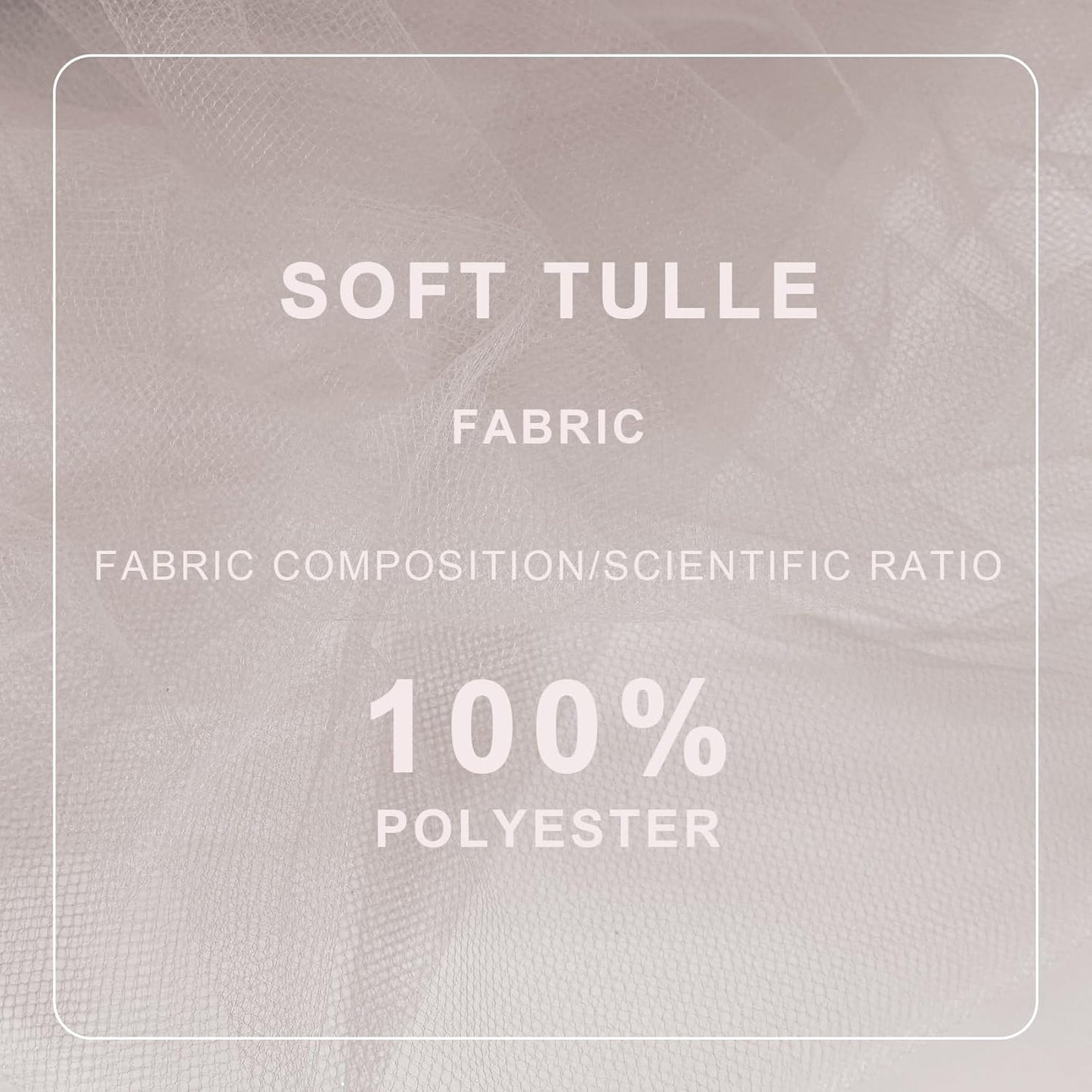 Silver Tulle Fabric Roll Spool Bolt (54 Inch by 40 Yards) Large Tulle Wedding Party Decoration, Tutu Skirt, Table Runner, Gift Wrapping, Bridal Shower, Soft & Drape (Silver)