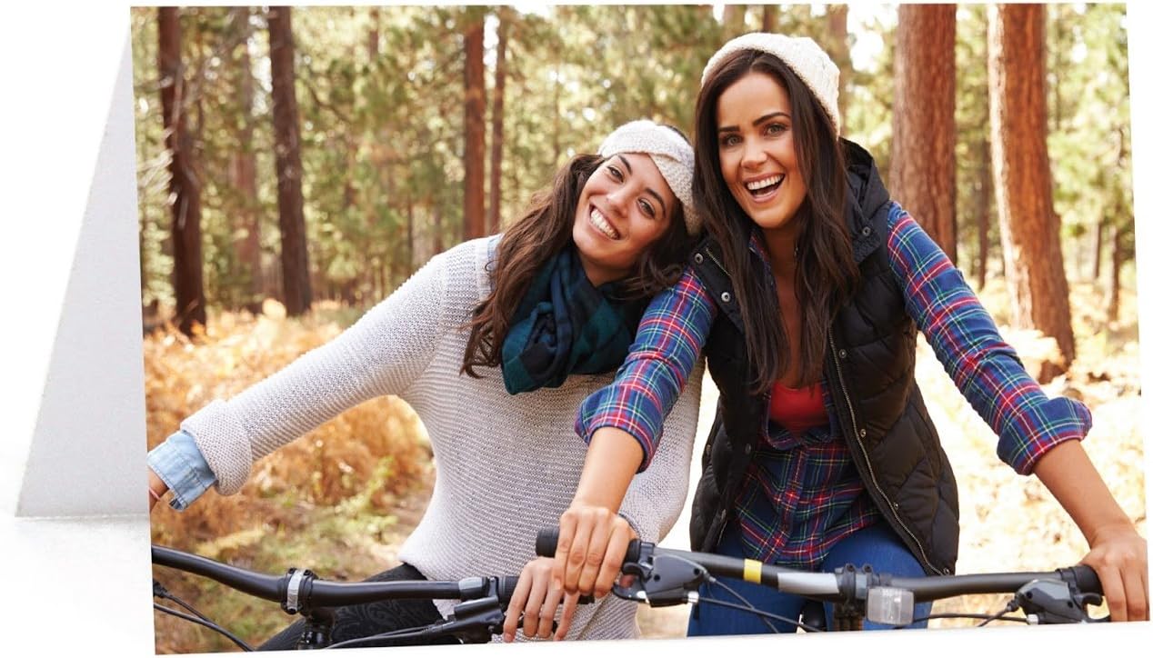 Andaz Press Bulk Photo Personalized Gift and Party Favors Collection, Table Tent Folded Place Cards, Custom Photo, 20-pack