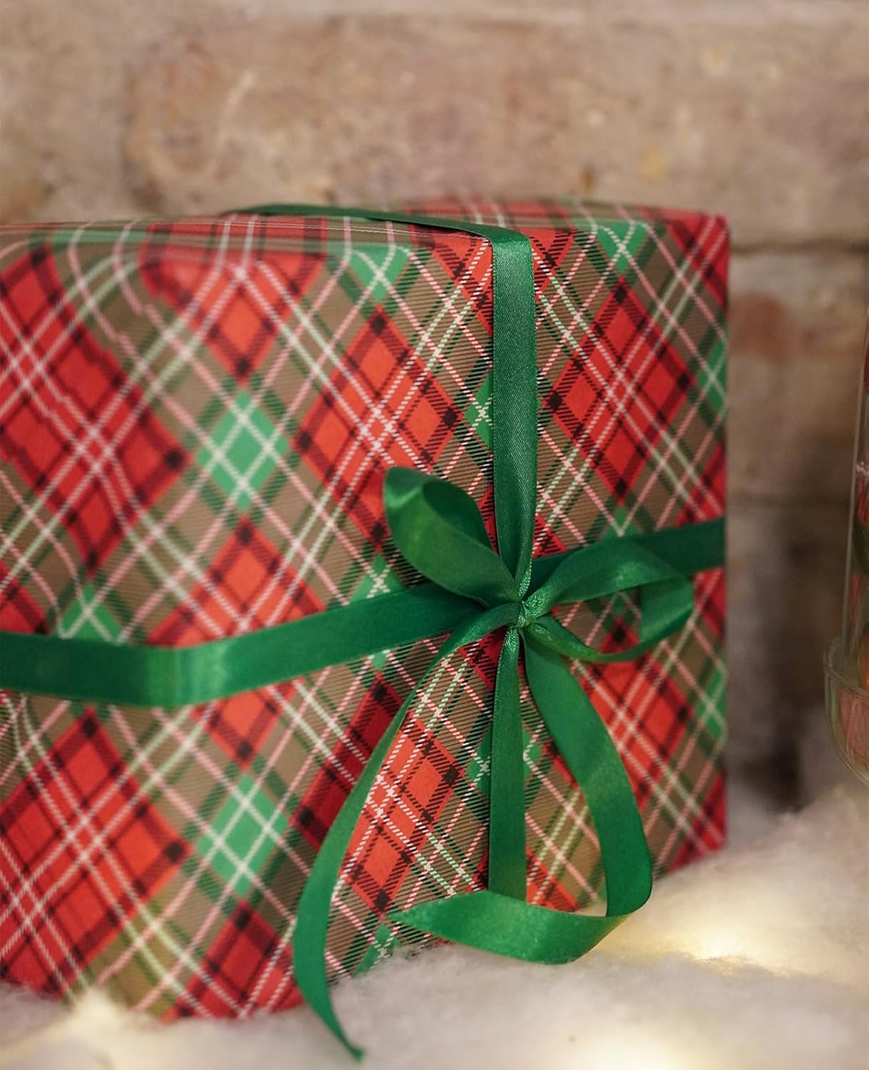 1" x 50 Yards Emerald Green Satin Ribbon Single Faced Fabric Ribbons for Gift Wrapping, Crafting, Bows Making, Flower Bouquet, Wedding, Home Decor