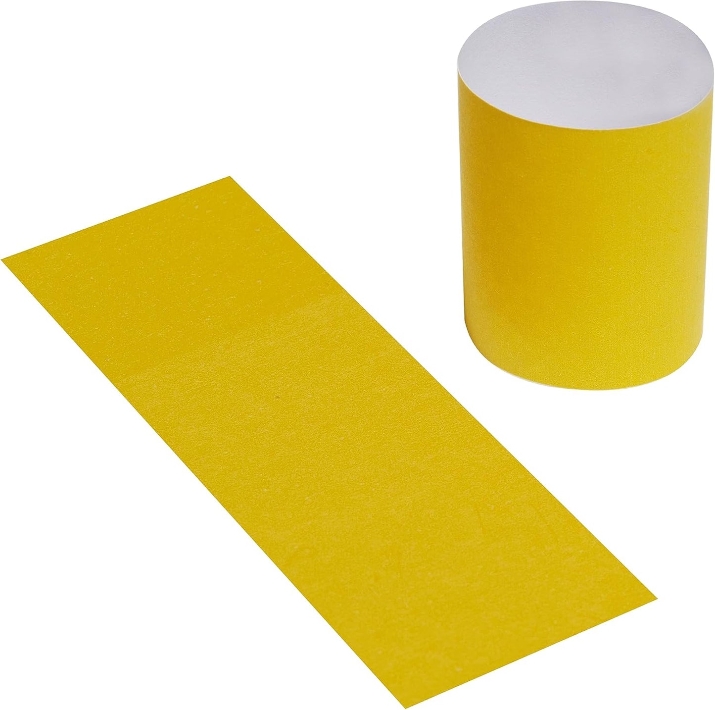 Germiwipe Paper Napkin Bands Box of 500,Napkin Rings Self Adhesive,Silverware Wraps Bands, Perfect for Birthday Parties, Weddings, Family Reunion & Events(Yellow-500pcs)
