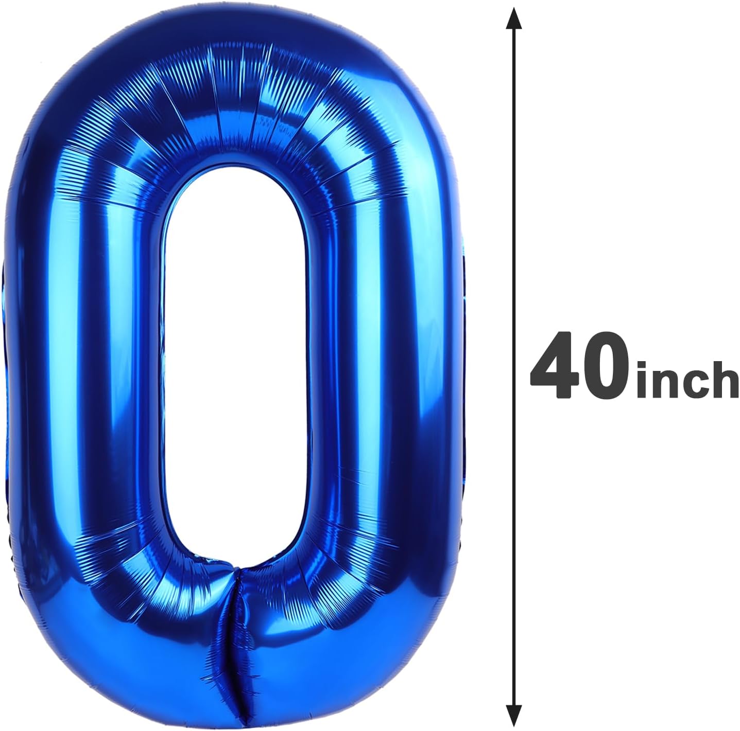 Giant Navy Blue 50 Balloon Number 40 Inch, 50 Number Balloons Birthday Supplies, 50 Year Old Birthday Party Celebration, 50 Balloons Graduations Anniversary Decorations