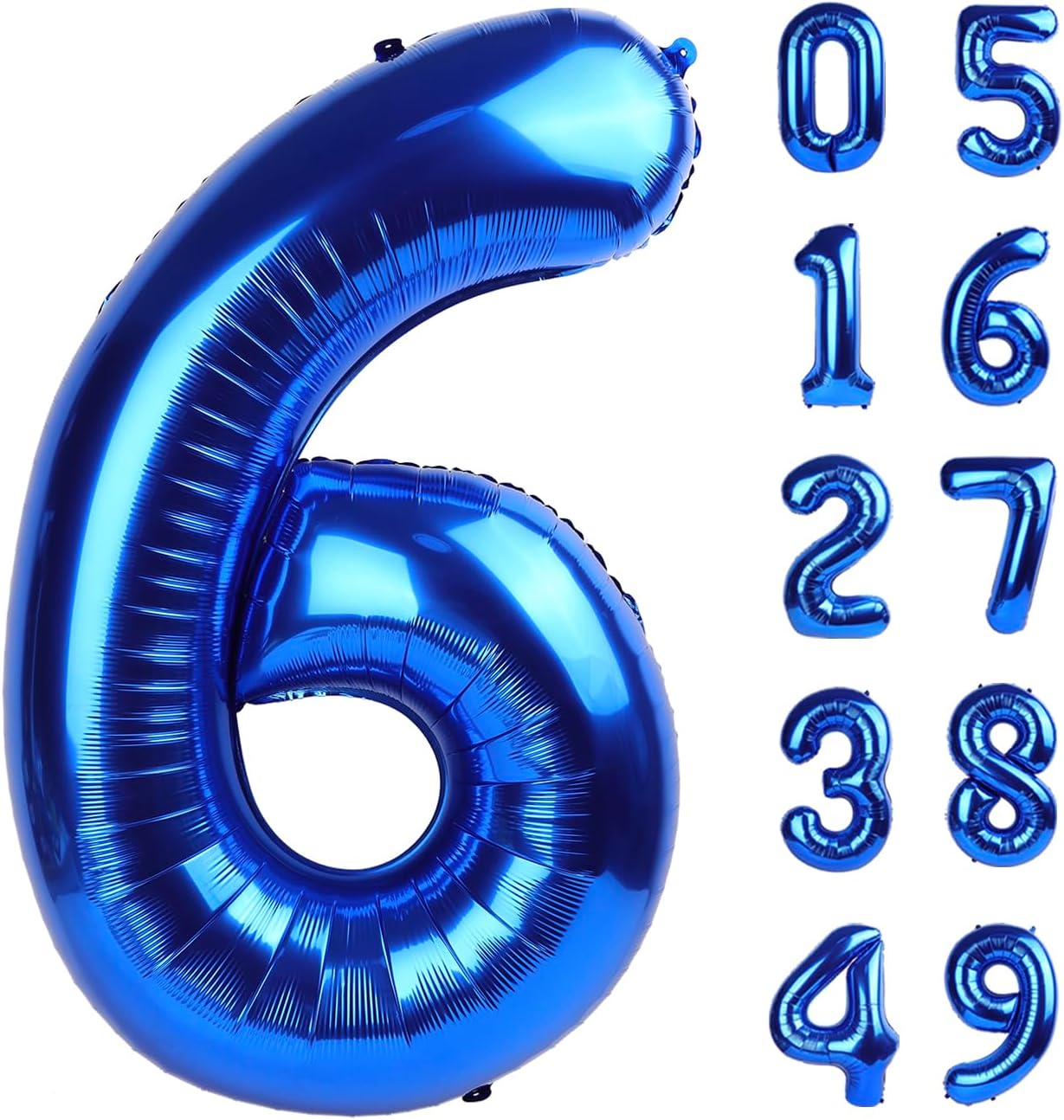 Navy blue number balloon 2026