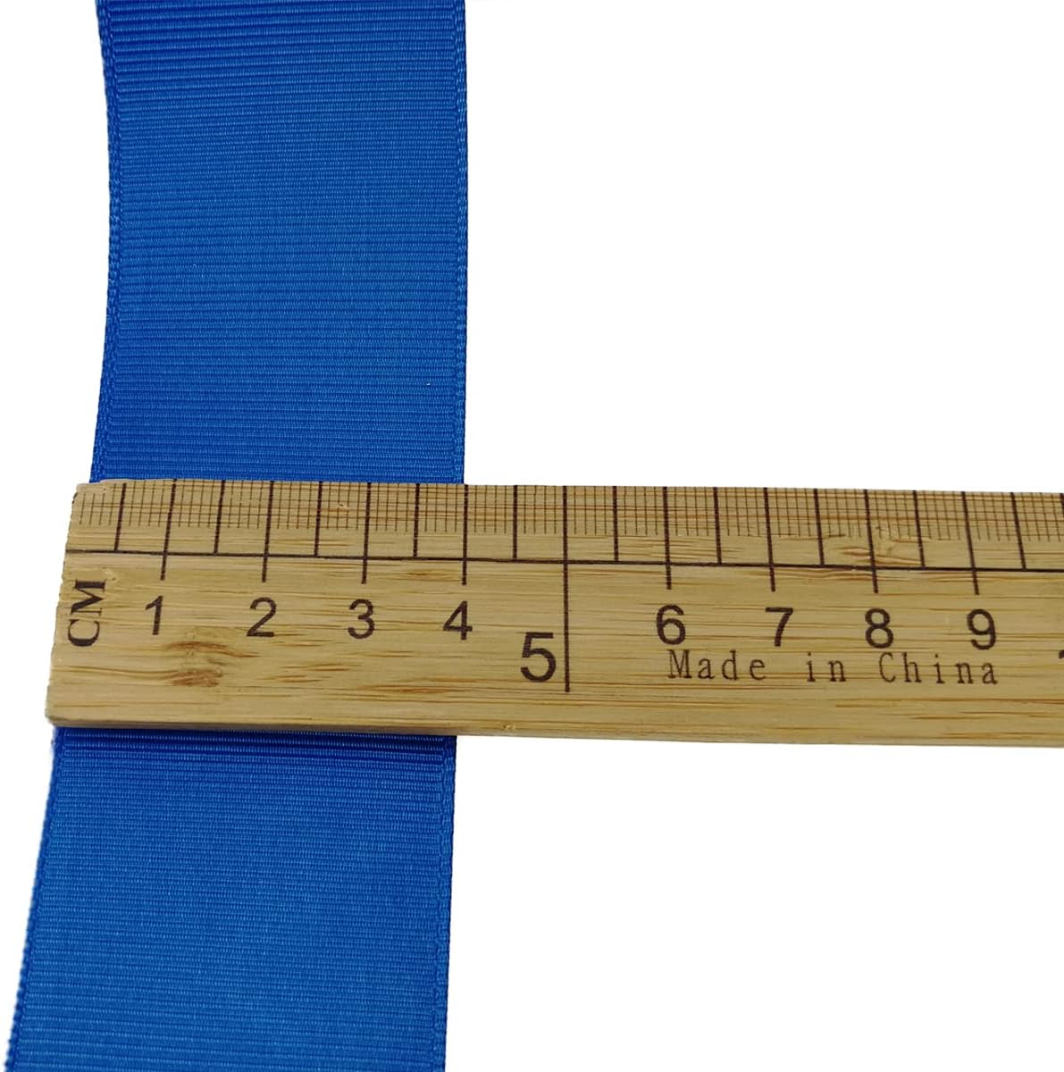 One Roll 50 Yards Soild Royal Blue Grosgrain Ribbon 1 1/2 inch Flower Bouquets Ribbons- Thick Gift Wrapping Ribbon-DIY Crafts Bow Hair Headband Accessories Ribbons #352(38mm)