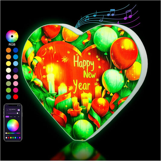 OJQ Light Up Letters LED Letter - Bedroom Lighted Colorful Alphabet Letter Music Sync Color Change - Christmas Birthday Gifts for Girl - Teen Girls Room Decor Gifts Party Home Wall Bedroom Decor