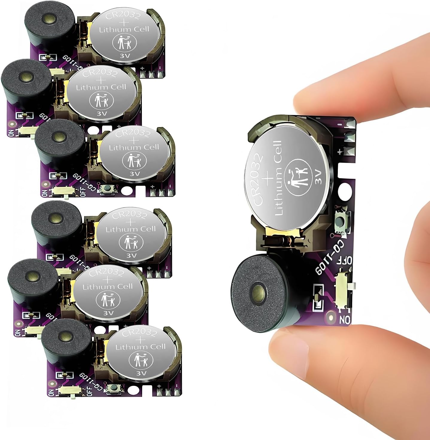 Cricket Noise Maker Prank (6PCS) - Stealth Hidden Beeping Gag Kit with Long-Lasting Battery, Multi-Sound Prank Devices for Office Pranks, Home, Car & April Fools Day Gifts for Adults