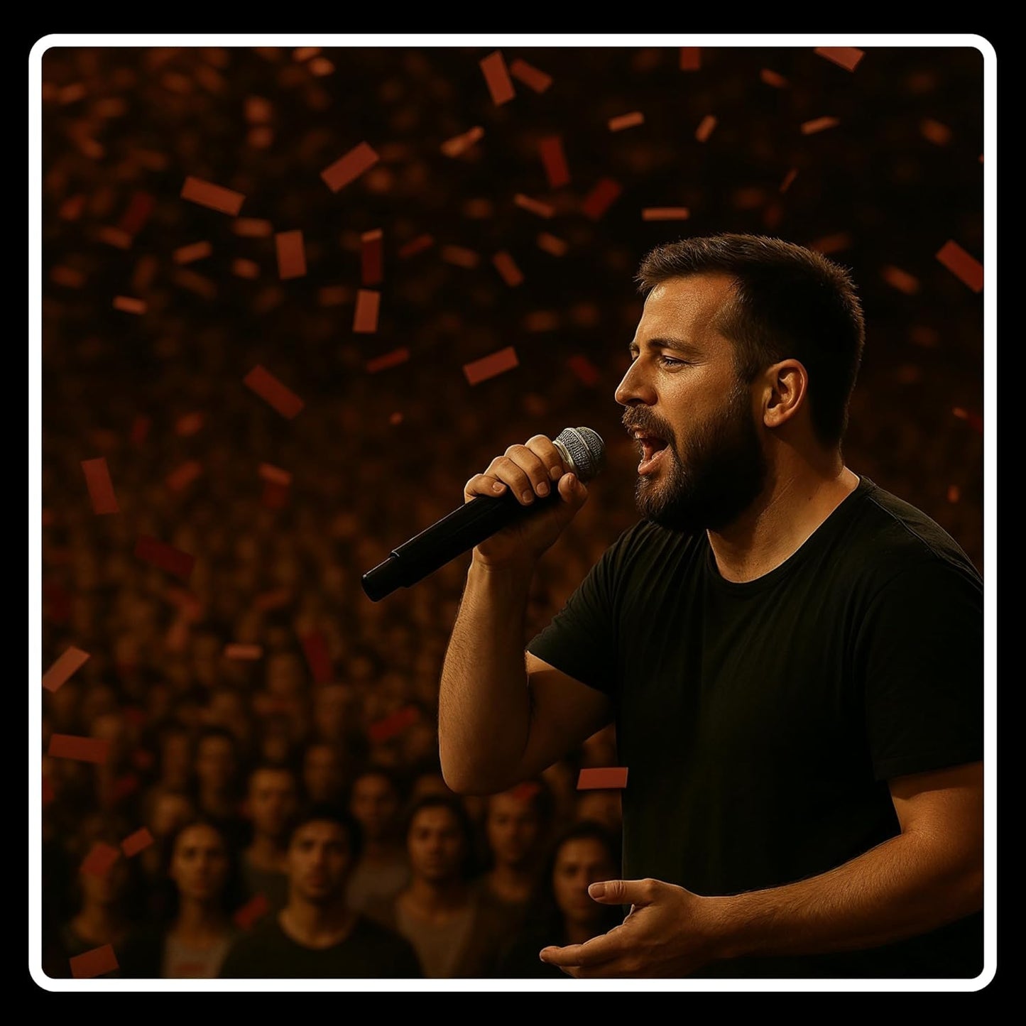 Maroon Biodegradable Confetti - Rectangular Flame-Resistant and Slow-Falling Tissue Paper Confetti for Cannon and Launcher use – Best for Parties Celebrations - 20 lb, 320 oz