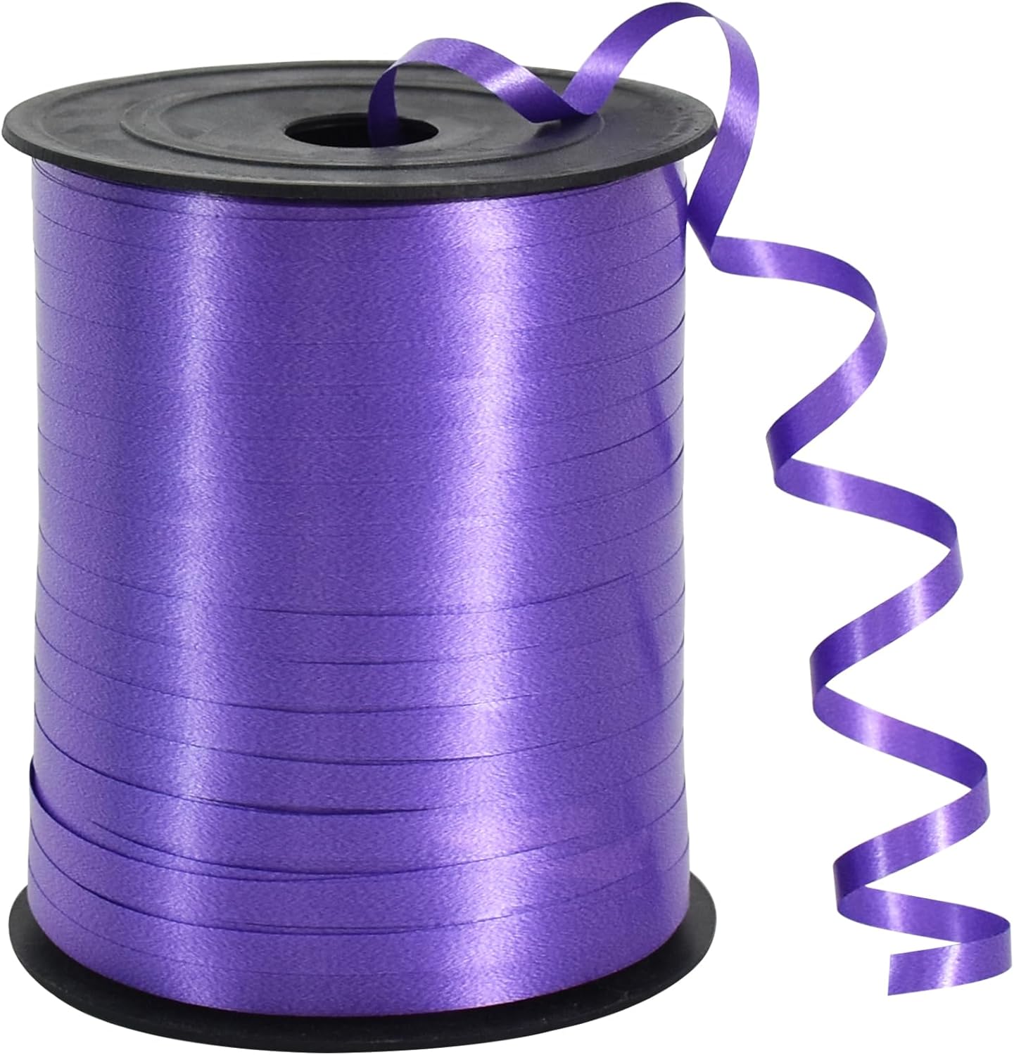 TONIFUL 500 Yards Curling Ribbon-Balloon Ribbon-Balloon String for Art&Craft Decor,Gift Wrapping,Ribbons and Bows for Christmas New Year Birthday Gifts Graduation Supplies (Deep Purple)