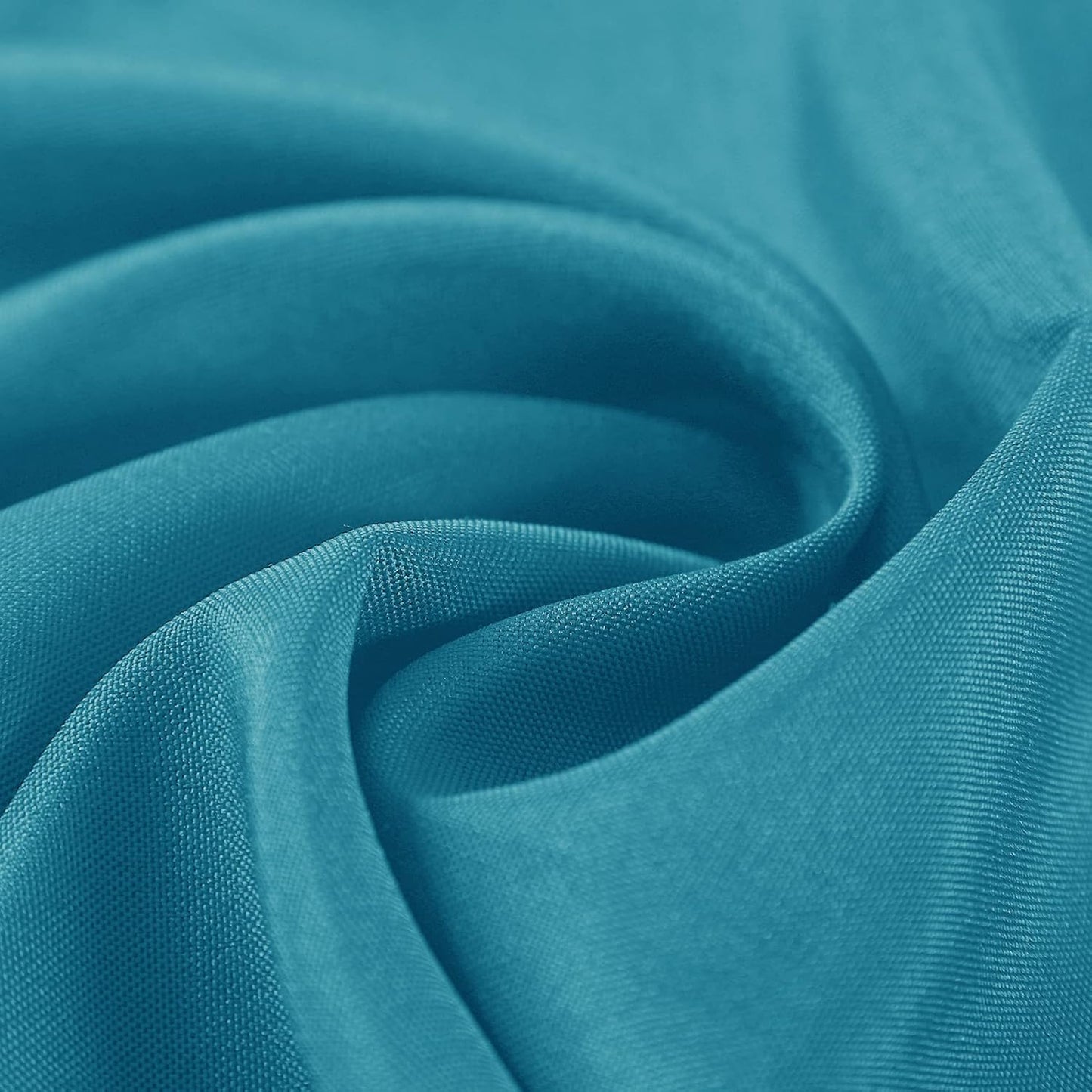 Cloth Napkins 20x20 inch Washable Polyester Dinner Napkins Soft Table Napkins for Wedding Party Dining Banquet(Caribbean Blue,12PCS)