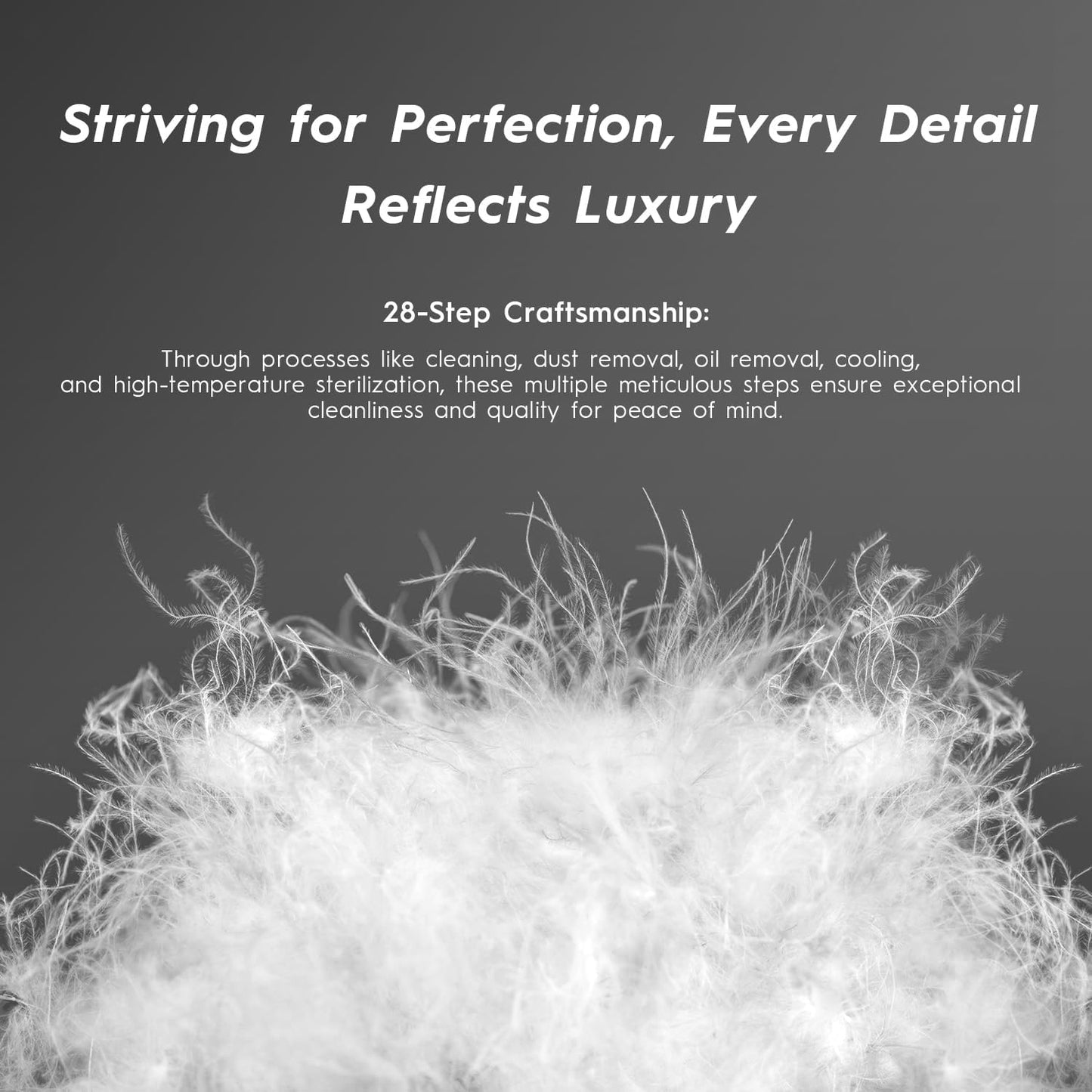 Globon Ultra Soft Down Pillow King Size, All Down Filled Bed Pillow for Sleeping, 100% Cotton Shell 500 Thread Count, Soft Hotel Collection Down Feather Pillow 20" x 36" 1 Pack