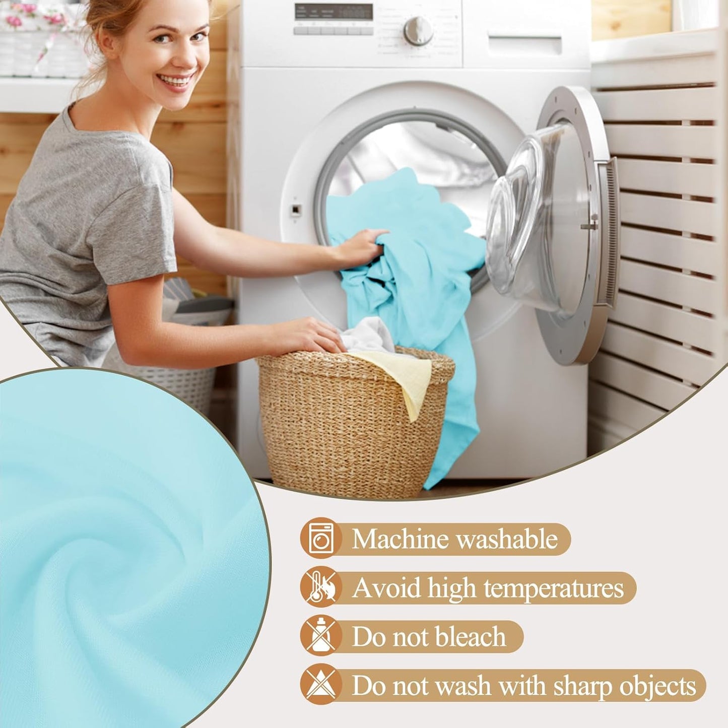 Ledido Wedding Arch Backdrop Cover 6FT 7.2FT Arch Covers 2Set Fitted Stretchy Spandex Round Top Stand Backdrop Cover for Wedding Banquet Ceremony Birthday Party Baby Shower Event Decoration,Blue