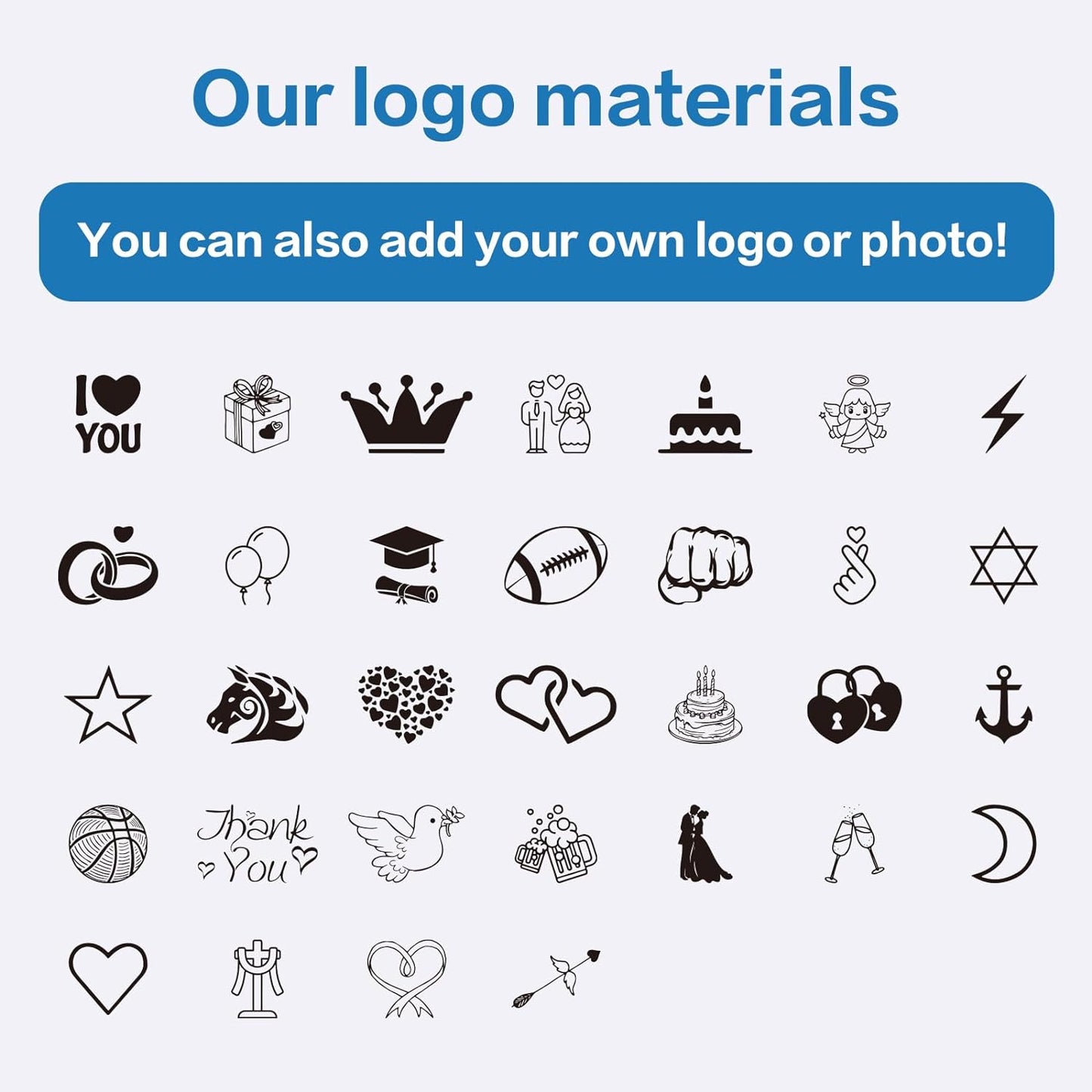 60pcs Personalized Bottle Opener Keychain Bulk, Custom Text/Logo/Photo