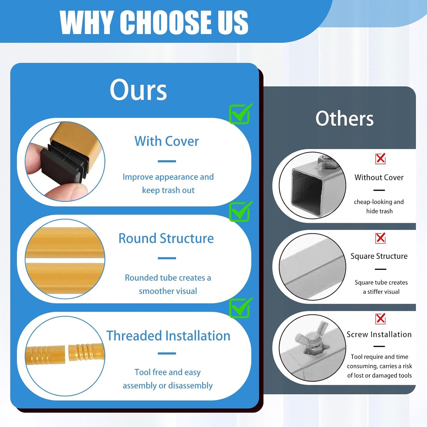 Metal Arch Backdrop Stand Set of 2 (7.2FT/6FT), Easy Assemble Balloon Arch Stand Kit, Decorative Backdrop Arch Stand, Gold Wedding Arch for Birthday Party and Baby Shower Decoration