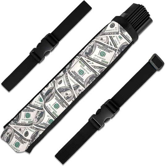 Money Fan Holster – Belt Clip Holder for Folding Hand Fans – Waist Holster Accessory for Festivals, Dance, and Performance Use