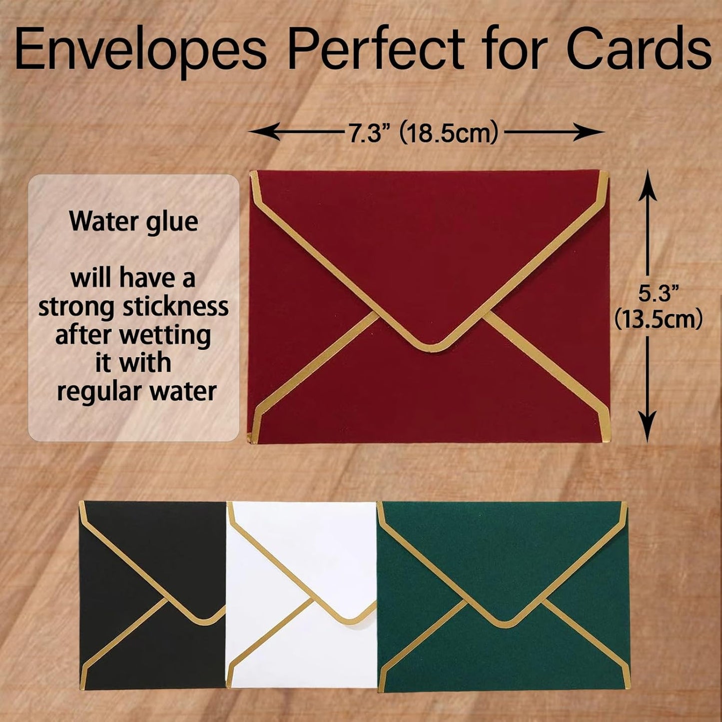 Custom Merry Christmas Cards - 4.7×6.7 Inches, 6 Festive Templates, Personalized Greeting Cards for Xmas (Cards)