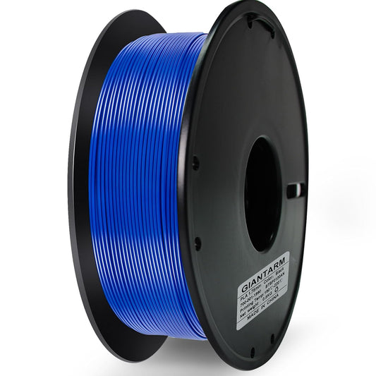 GIANTARM 3D Printer Filament, 0.5kg Blue PLA Filament, 1.75mm Dimension Accuracy +/- 0.03mm, 3D Printing Filament