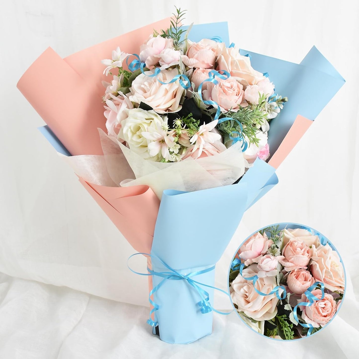 TONIFUL 500 Yards Curling Ribbon-Balloon Ribbon-Balloon String for Art&Craft Decor,Gift Wrapping,Ribbons and Bows for Wedding Christmas New Year Birthday Gifts Graduation Supplies (Teal Blue)