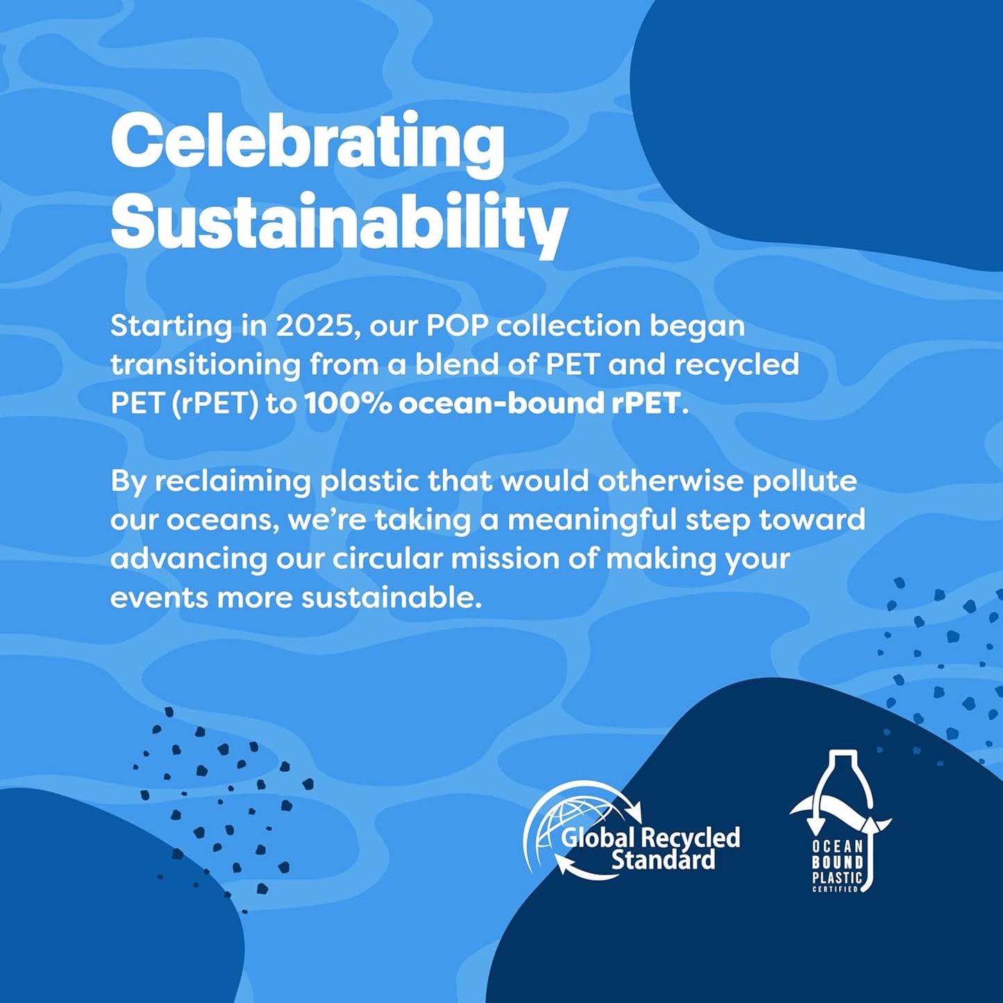 TOSSWARE POP Gold Rim 12oz Vino Jr Set of 12, Premium Quality, Recyclable, Unbreakable & Crystal Clear Plastic Cocktail Glasses