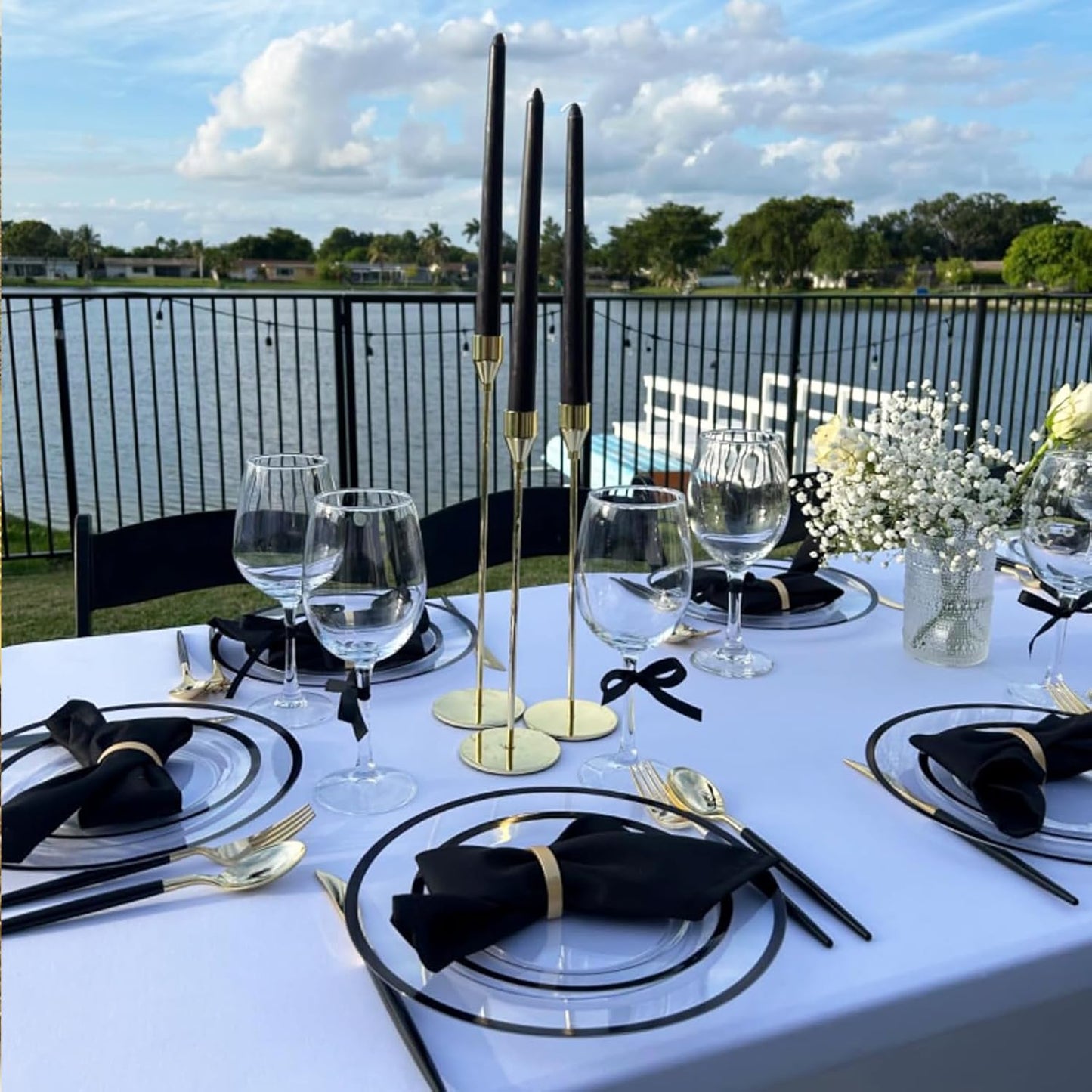 Set of 100 Napkin Rings Metal Gold Semicircle Napkin Ring, Napkin Rings Bulk Dinner Banquet Serviette Decor, Dining Table Setting for Thanksgiving Christmas Halloween Holiday Wedding Party