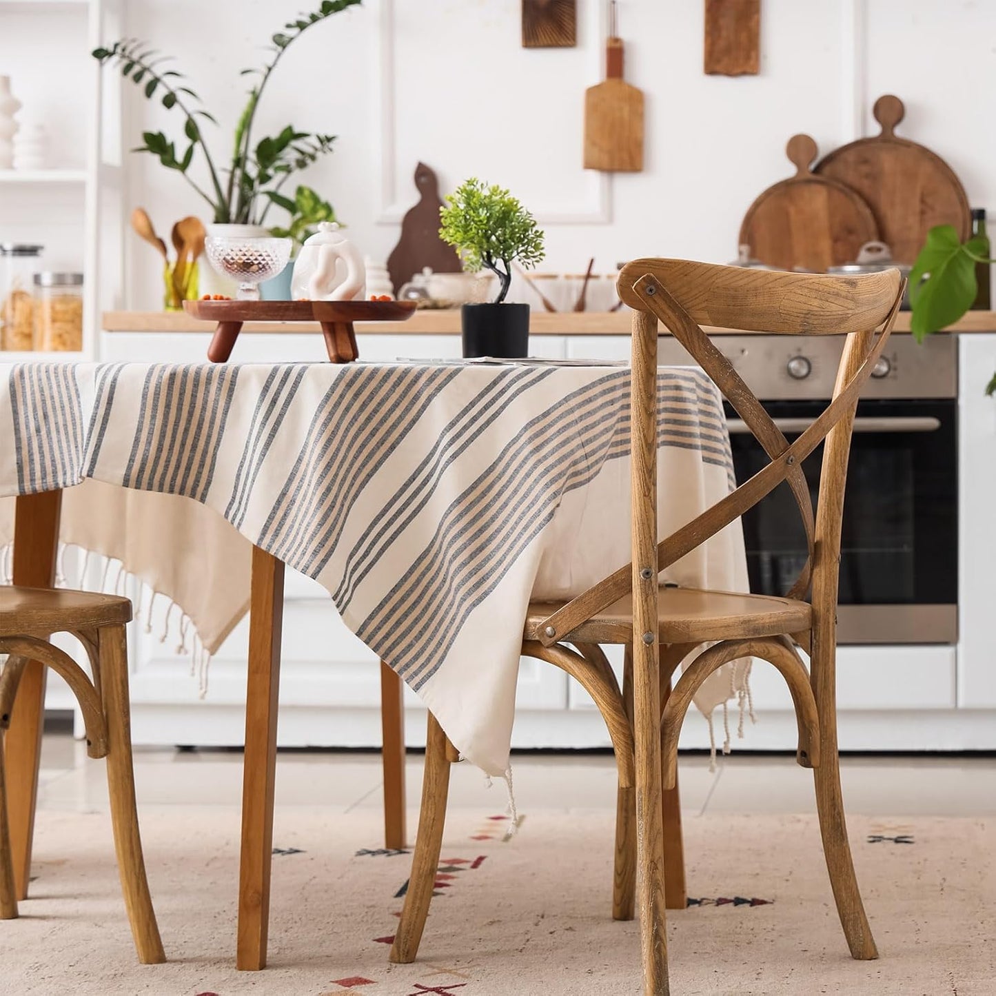 uxcell 4 Pack Tablecloth Clips, Stainless Steel Table Cloth Cover Clamps, 2.95" x 1.77" Windproof Holder Clips for Home Party Picnic Wedding Camping Dining Tables, Red