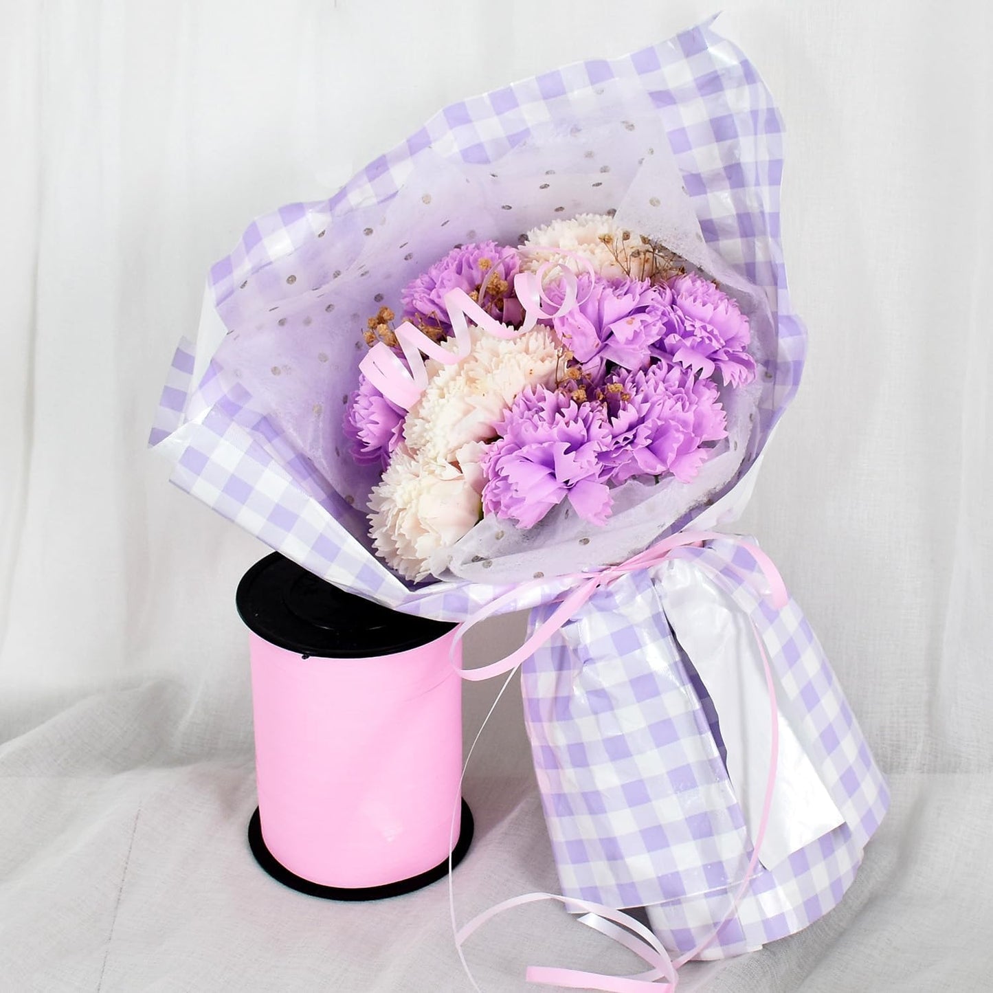 TONIFUL 500 Yards Curling Ribbon-Balloon Ribbon-Balloon String for Art&Craft Decor,Gift Wrapping,Ribbons and Bows for Christmas New Year Birthday Gifts Graduation Supplies (Pastel Pink)