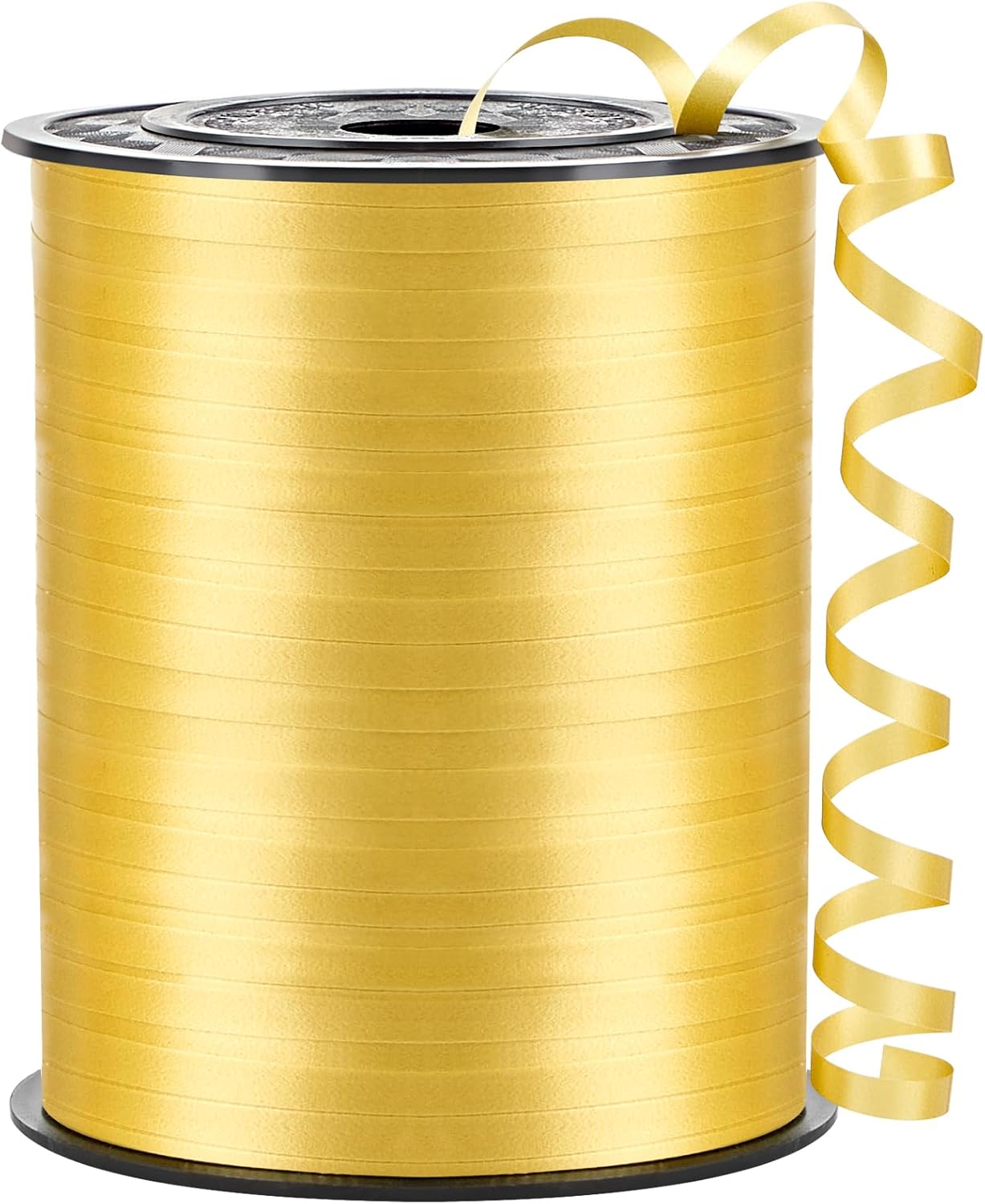 500 Yards Gold Curling Ribbon-Balloon String-Balloon Ribbon Roll for Party Decoration, Gift Wrapping, Wedding, Art Crafts, Florist Flower