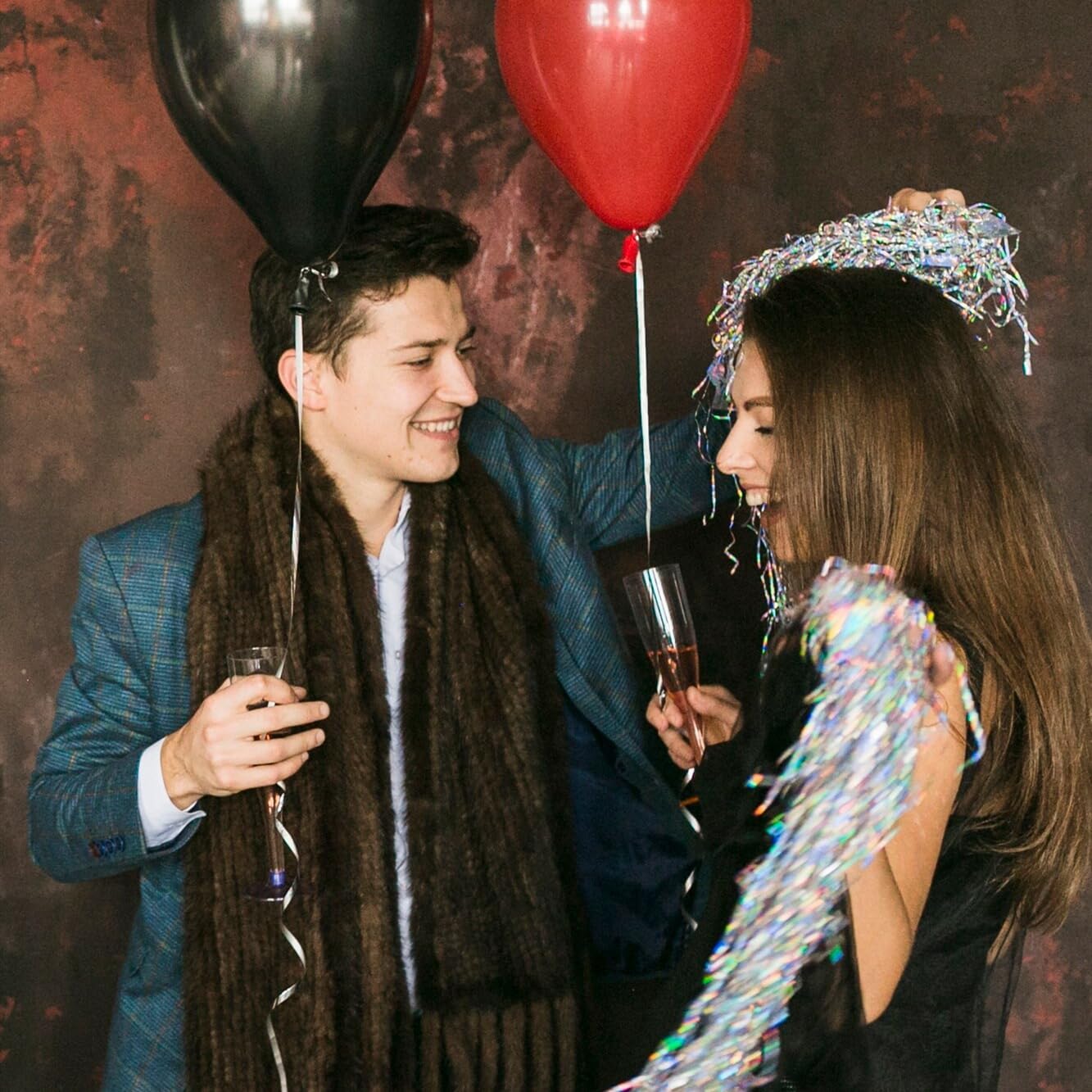 500 Yards Metallic Silver Curling Ribbon-Balloon String-Balloon Ribbon Iridescent Shiny Roll for Party Decoration, Gift Wrapping, Birthday, Art Crafts