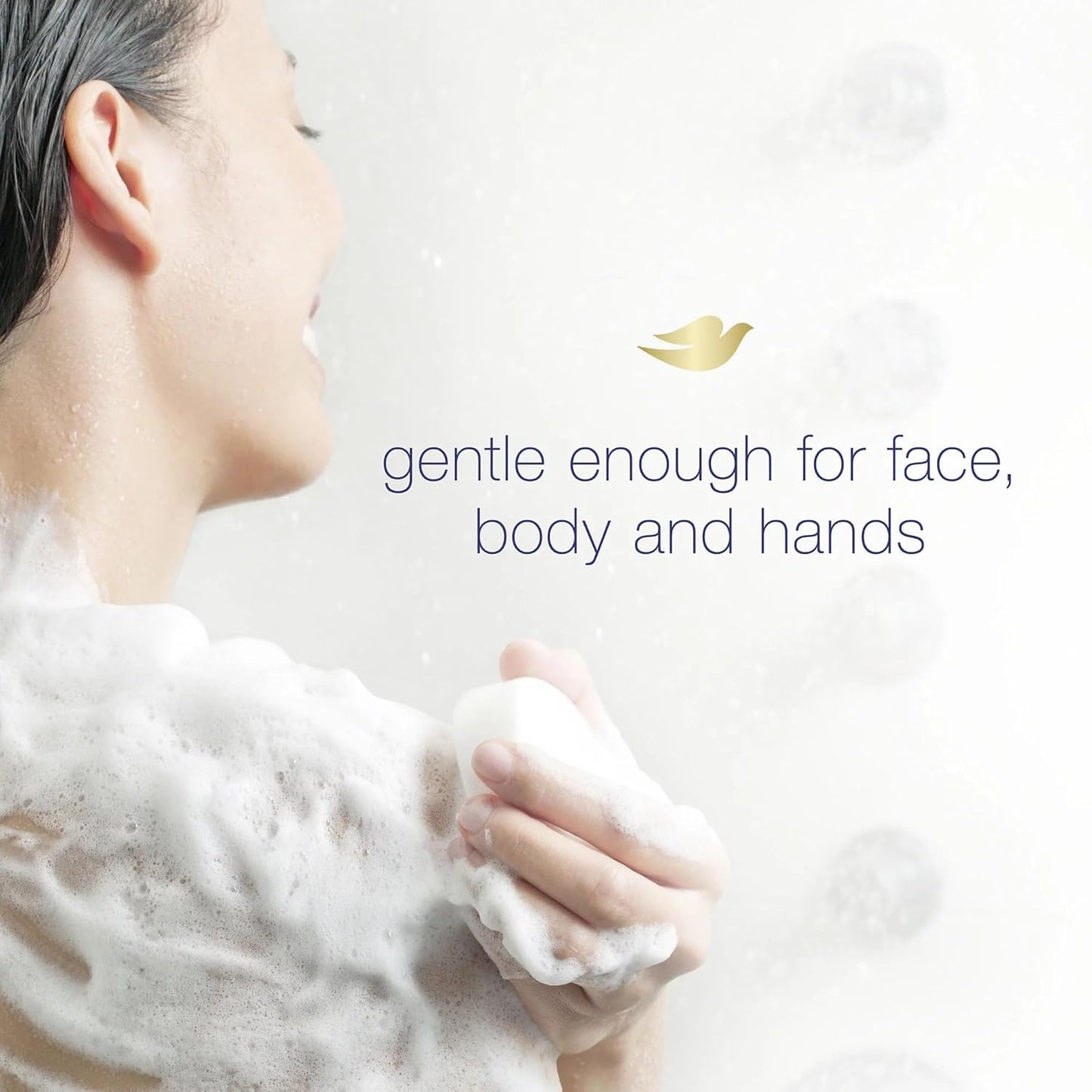 Dove Bar Soap for Sensitive Skin 3.17 oz (Pack of 2)(Packaging May Vary)